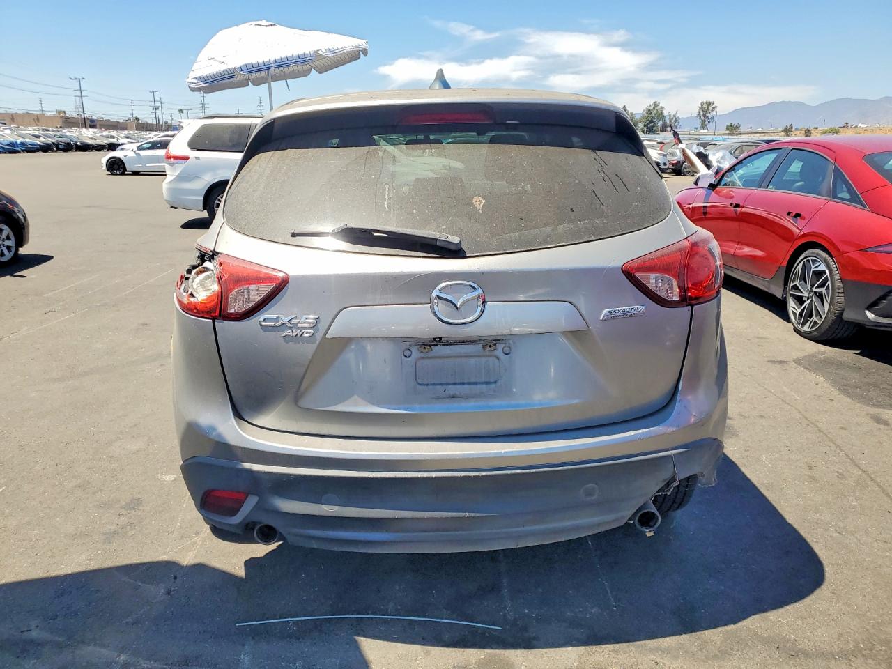 2015 Mazda Cx-5 Touring Silver vin: JM3KE4CY0F0443042