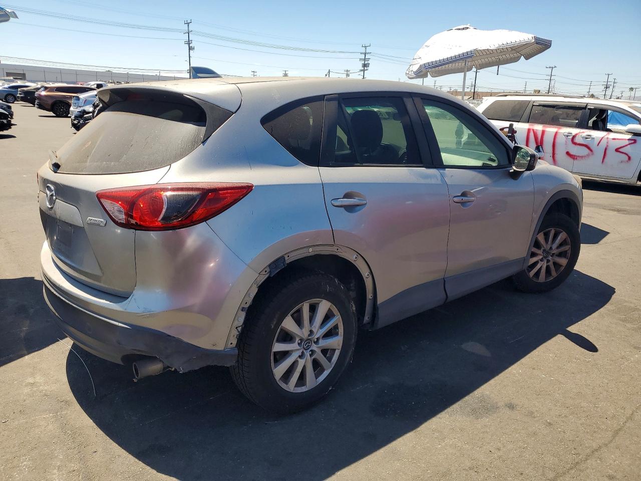 2015 Mazda Cx-5 Touring Silver vin: JM3KE4CY0F0443042