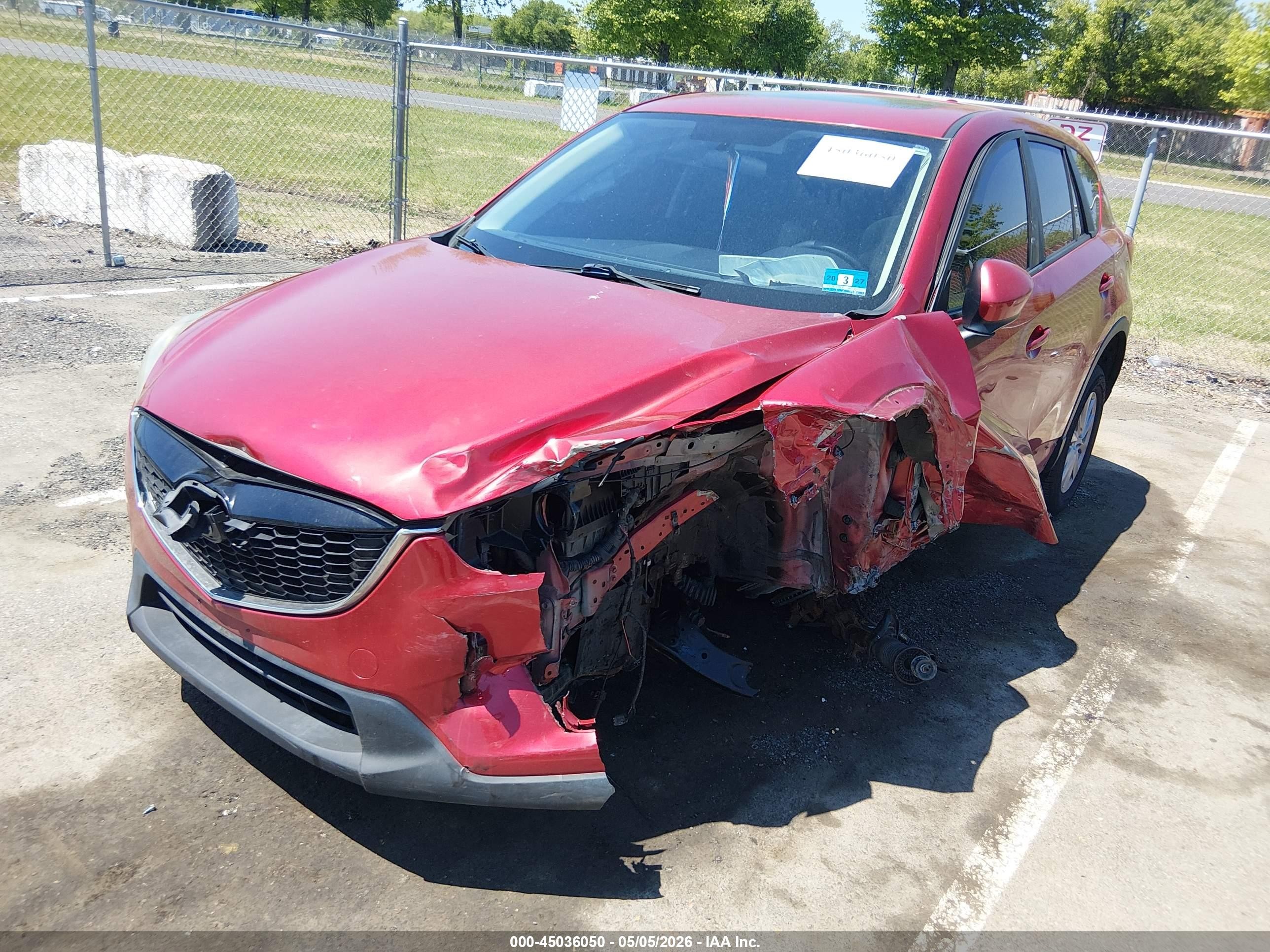 2015 Mazda Cx-5 Touring Красный vin: JM3KE4CY0F0443445