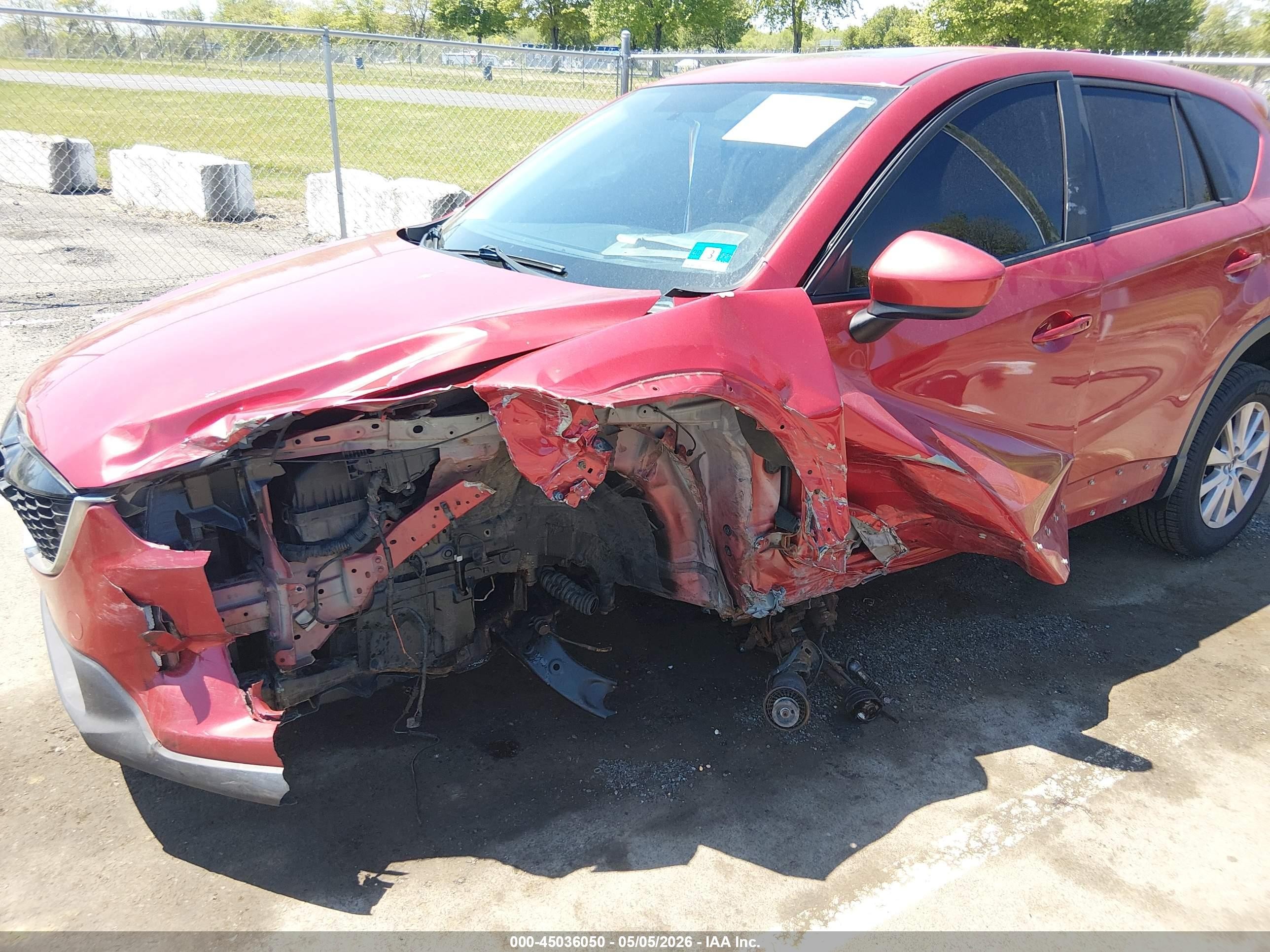 2015 Mazda Cx-5 Touring Красный vin: JM3KE4CY0F0443445