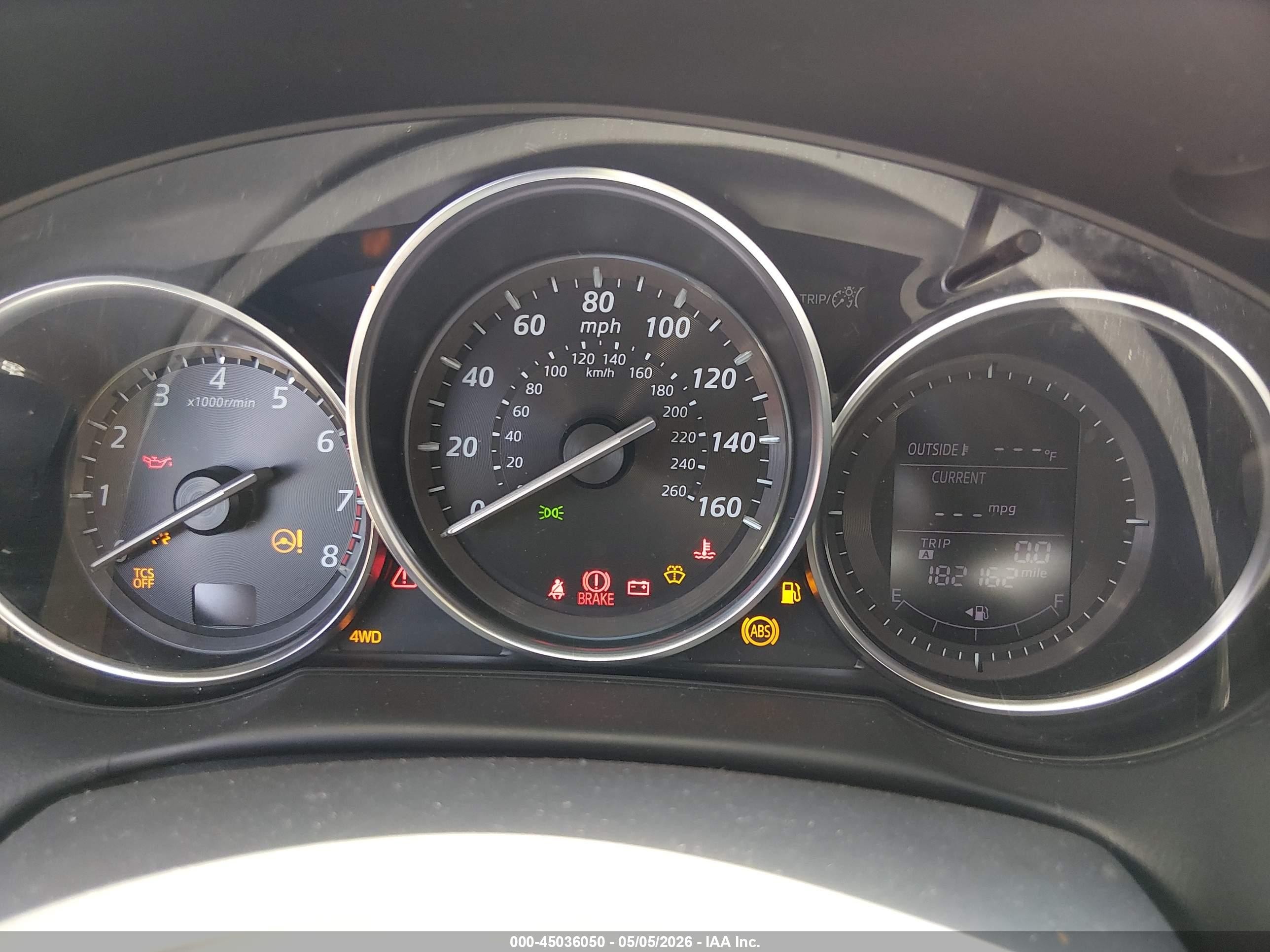 2015 Mazda Cx-5 Touring Красный vin: JM3KE4CY0F0443445
