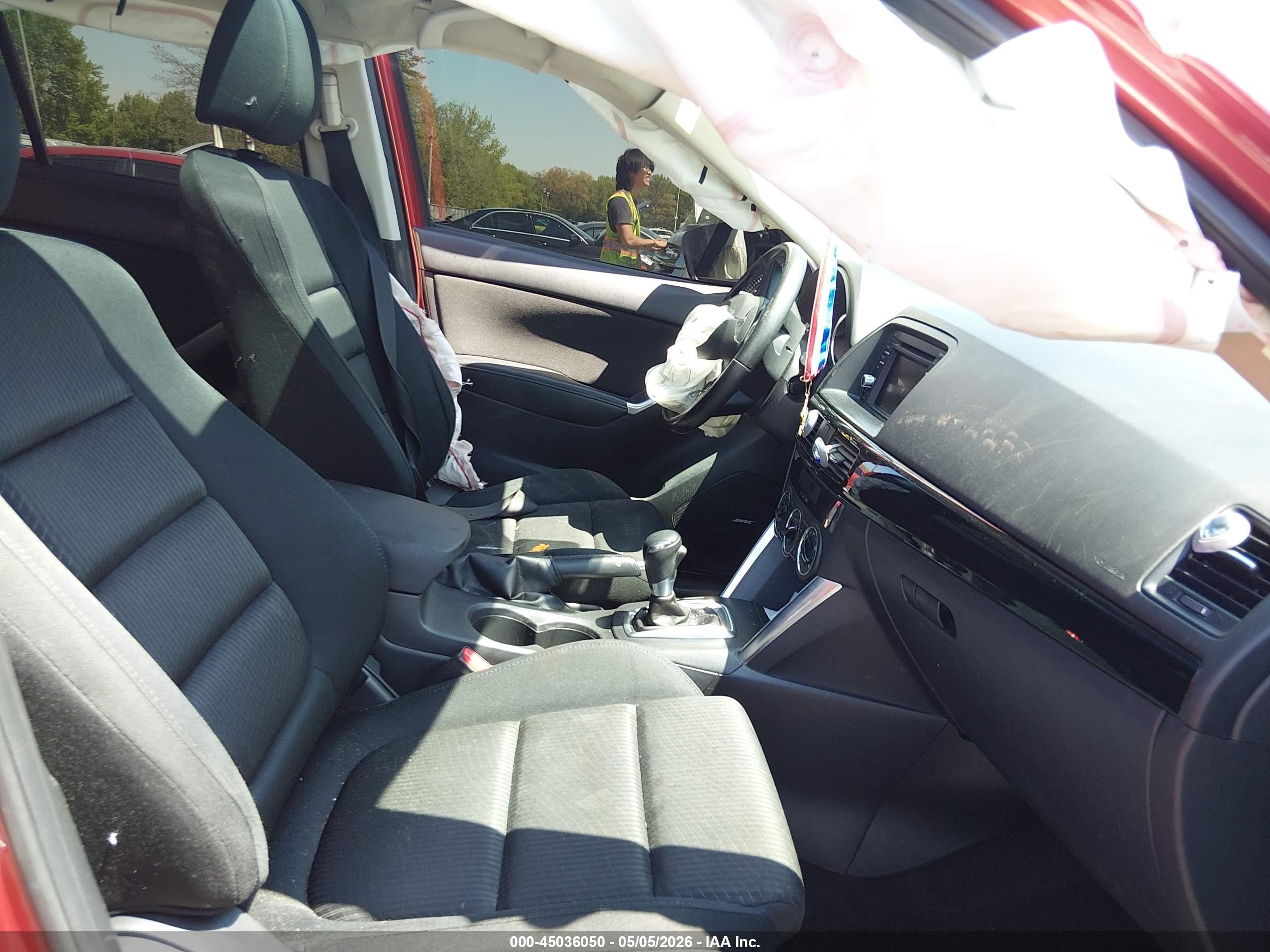 2015 Mazda Cx-5 Touring Красный vin: JM3KE4CY0F0443445