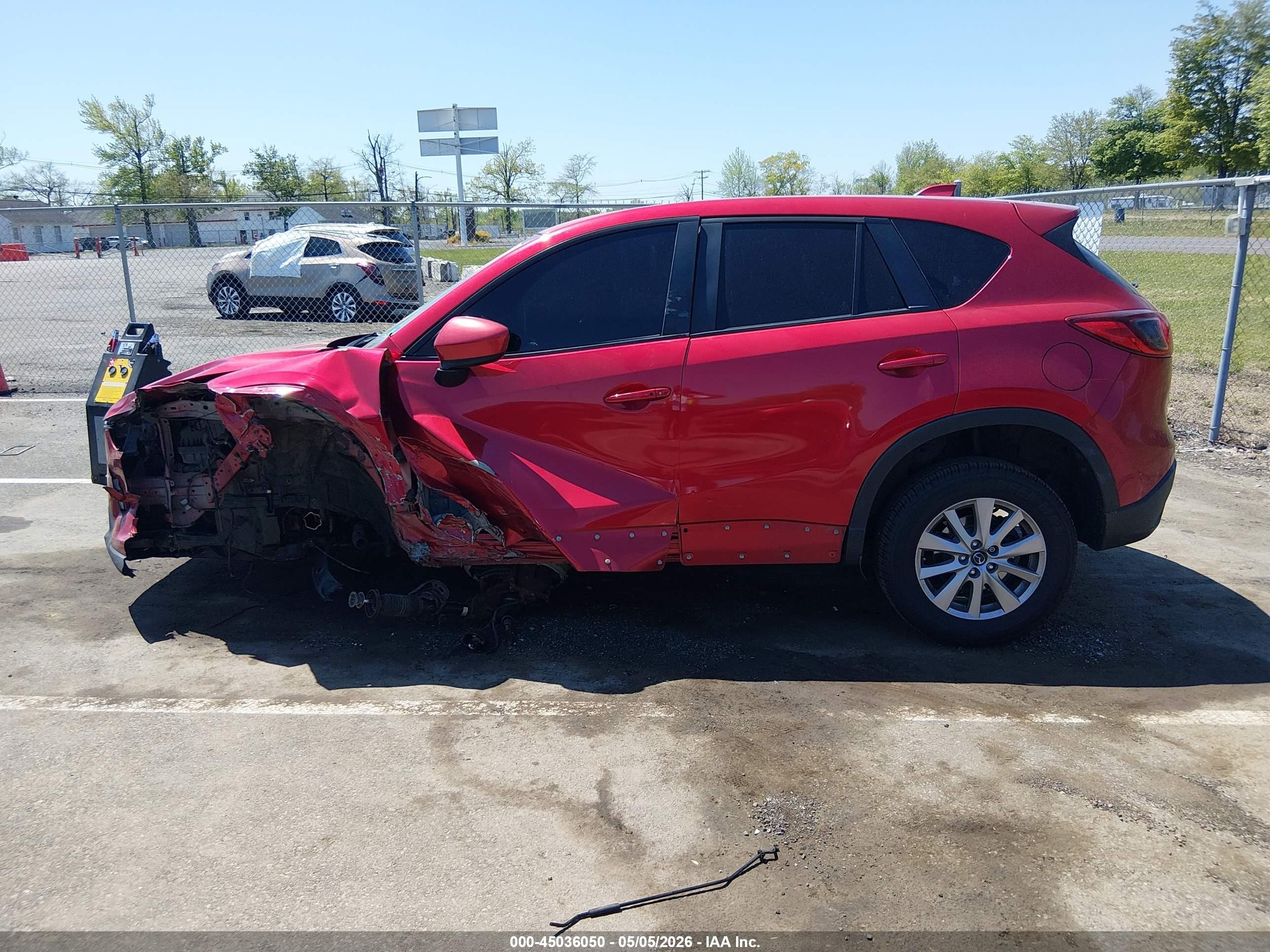 2015 Mazda Cx-5 Touring Красный vin: JM3KE4CY0F0443445