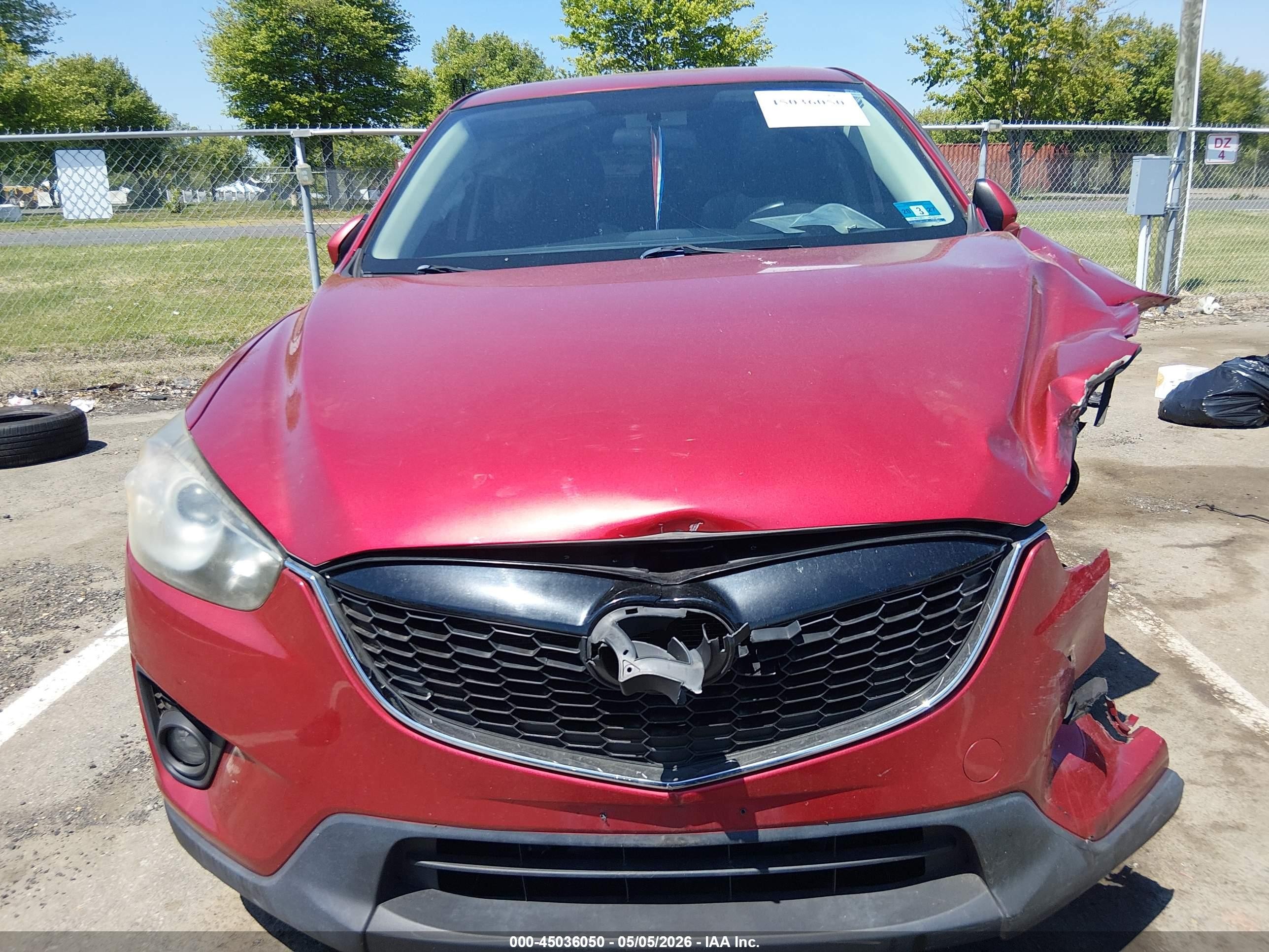 2015 Mazda Cx-5 Touring Красный vin: JM3KE4CY0F0443445