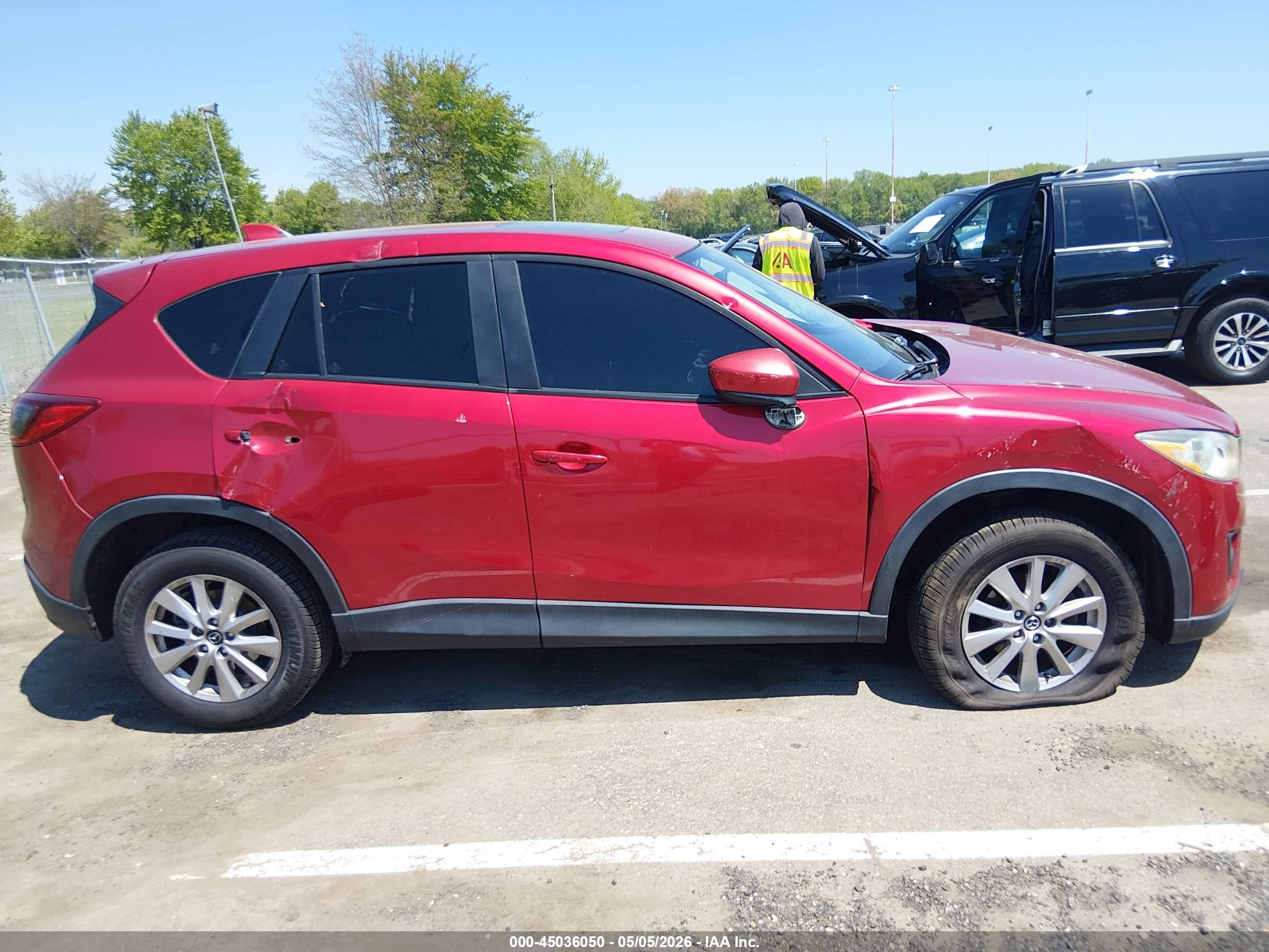 2015 Mazda Cx-5 Touring Красный vin: JM3KE4CY0F0443445