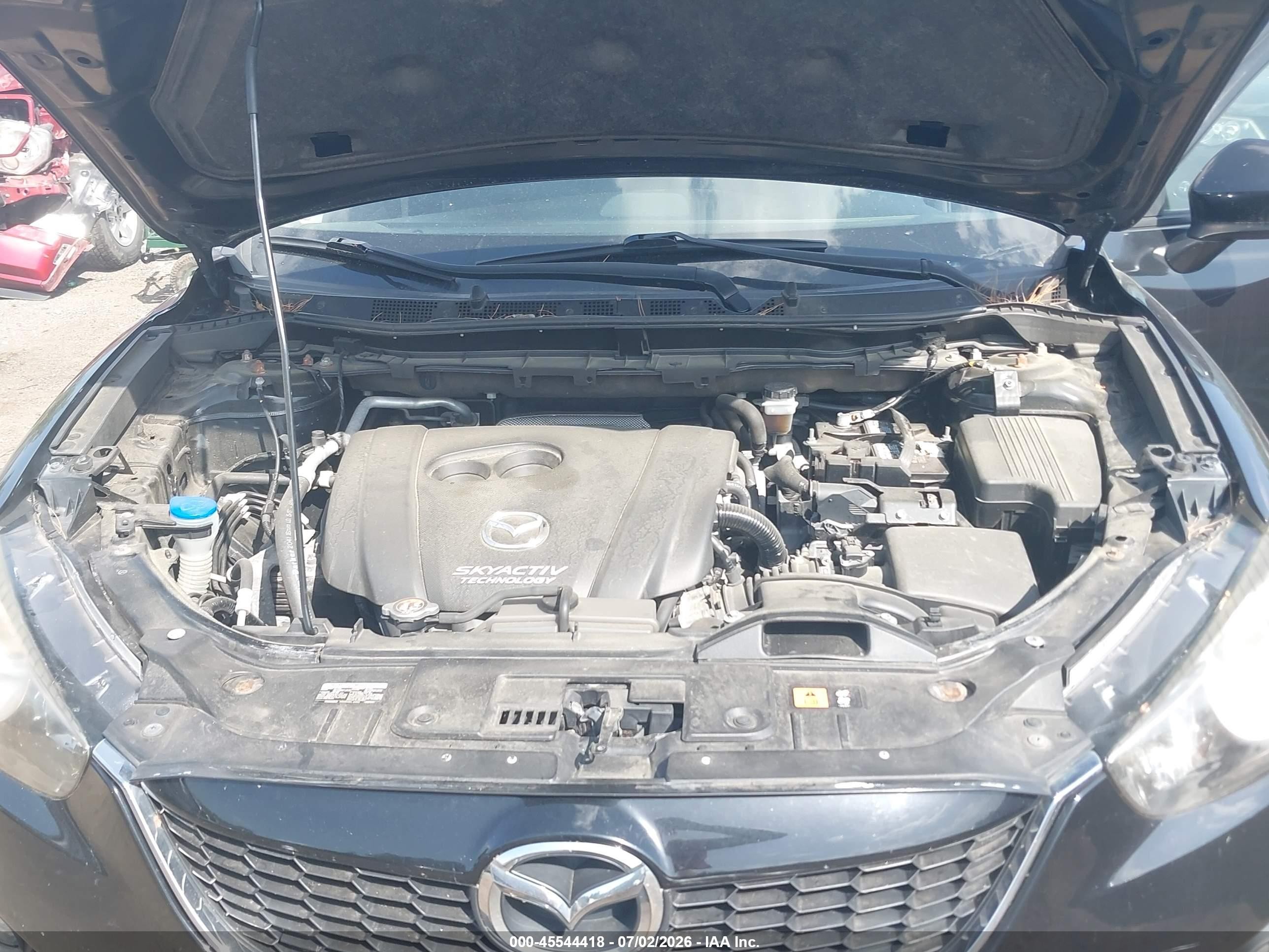 2015 Mazda Cx-5 Touring Черный vin: JM3KE4CY0F0448046