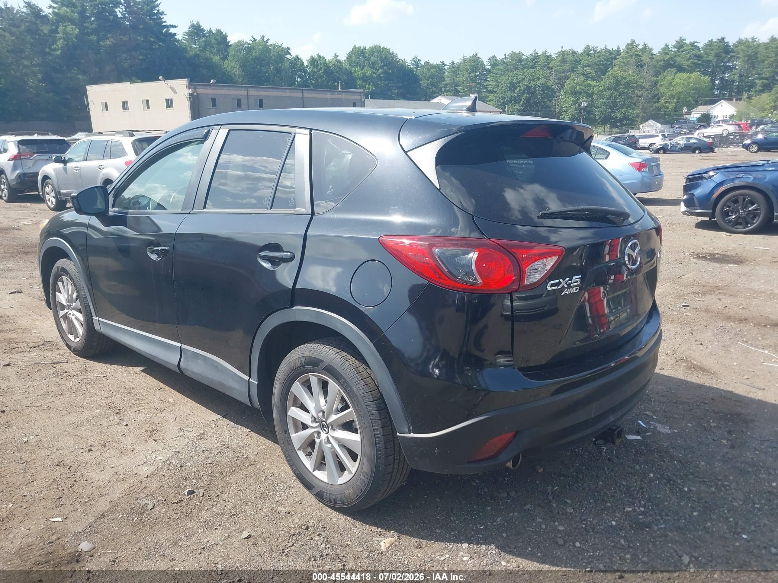 2015 Mazda Cx-5 Touring Черный vin: JM3KE4CY0F0448046