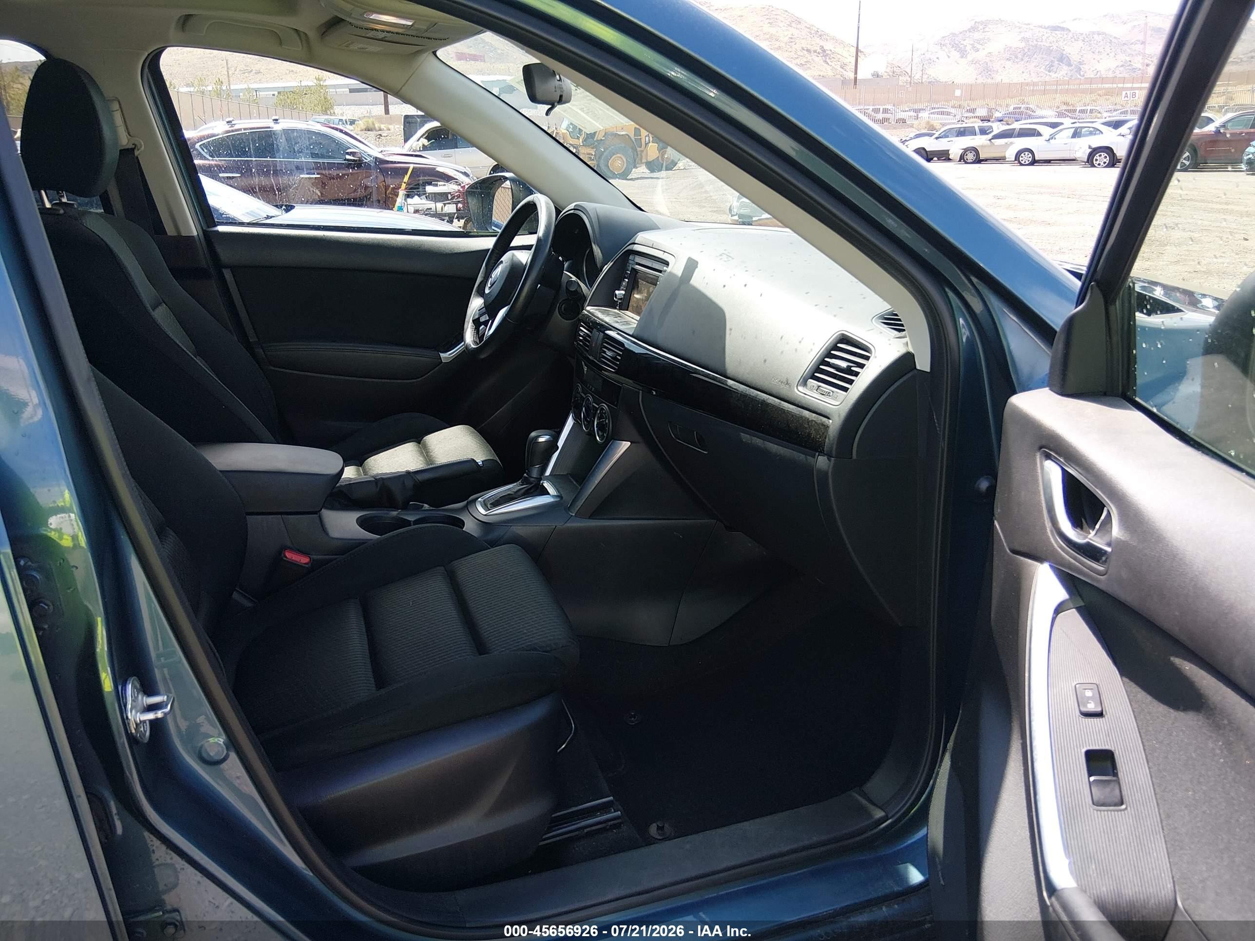 2015 Mazda Cx-5 Touring Blue vin: JM3KE4CY0F0458172