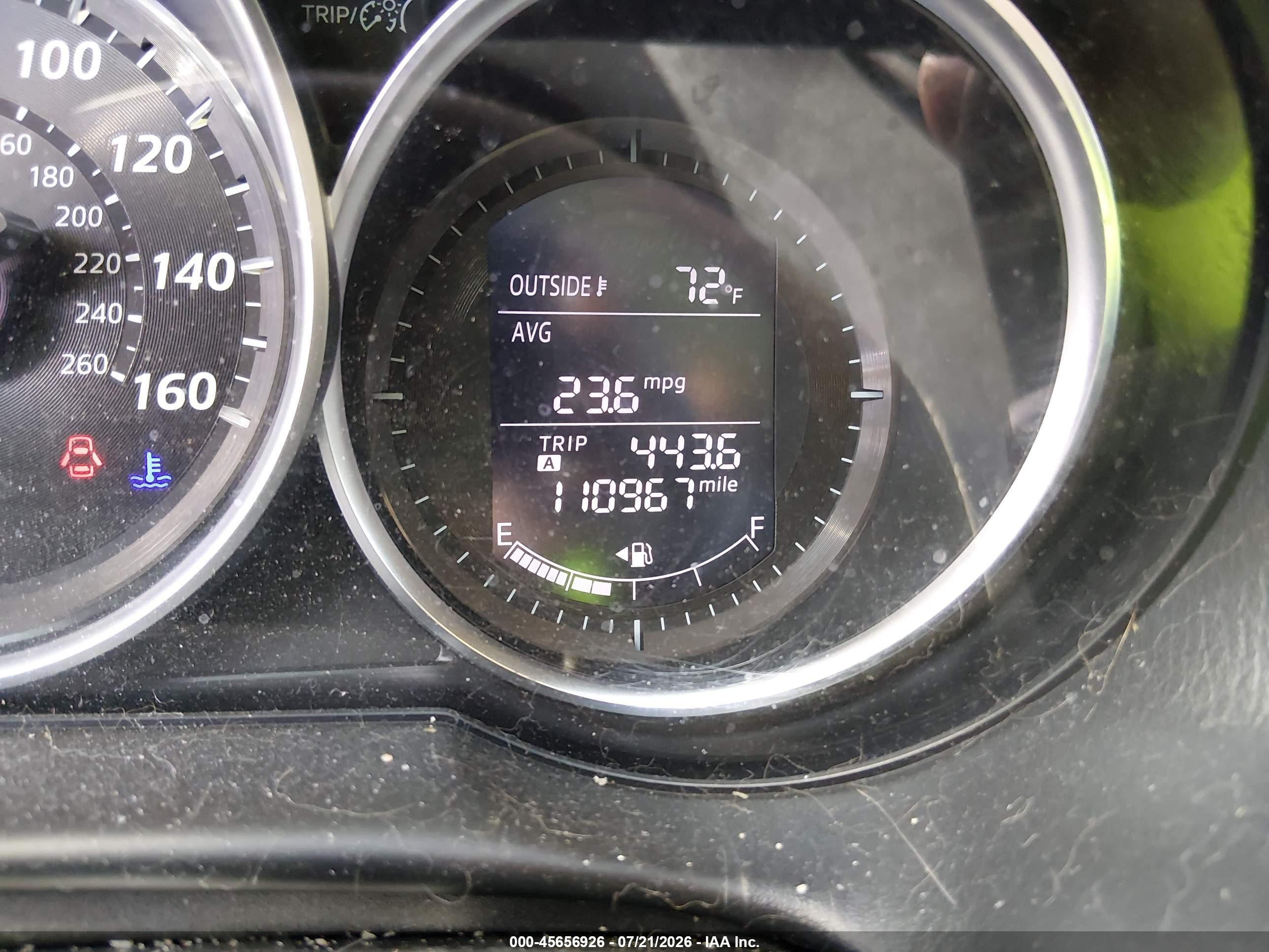 2015 Mazda Cx-5 Touring Blue vin: JM3KE4CY0F0458172