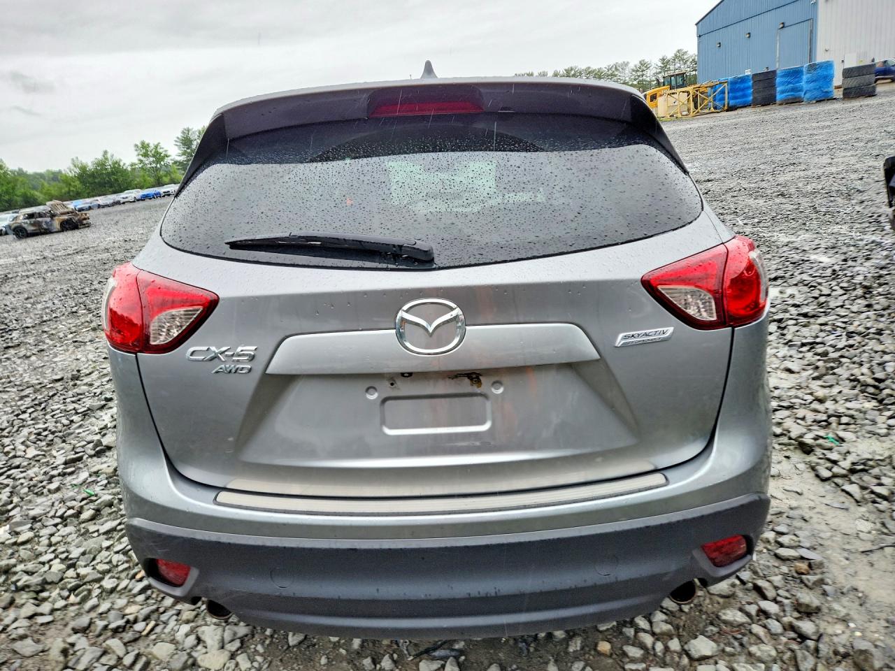 2015 Mazda Cx-5 Touring Silver vin: JM3KE4CY0F0477658