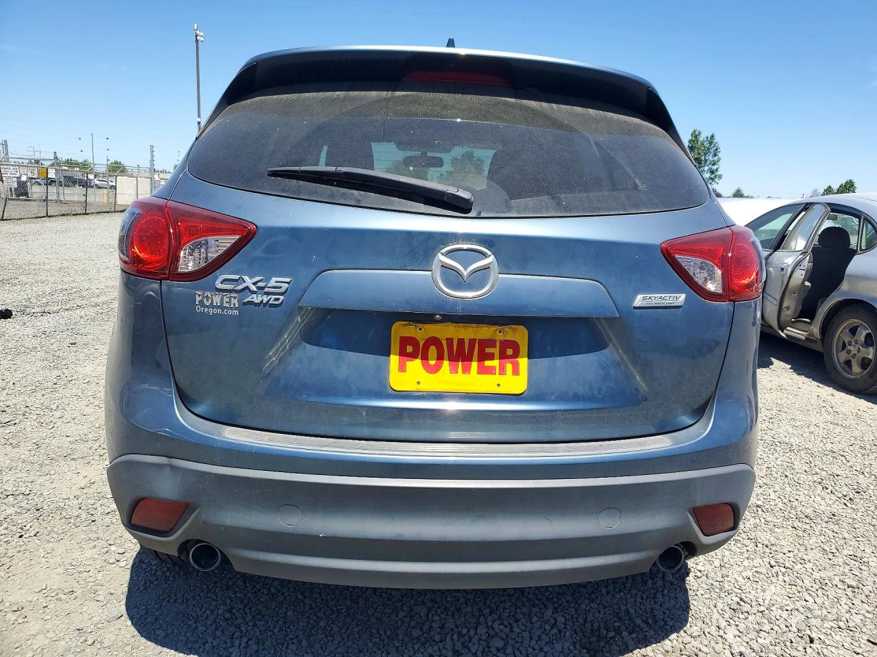 2015 Mazda Cx-5 Touring Blue vin: JM3KE4CY0F0513137