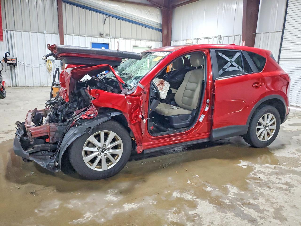 2014 Mazda Cx-5 Touring Red vin: JM3KE4CY1E0330179