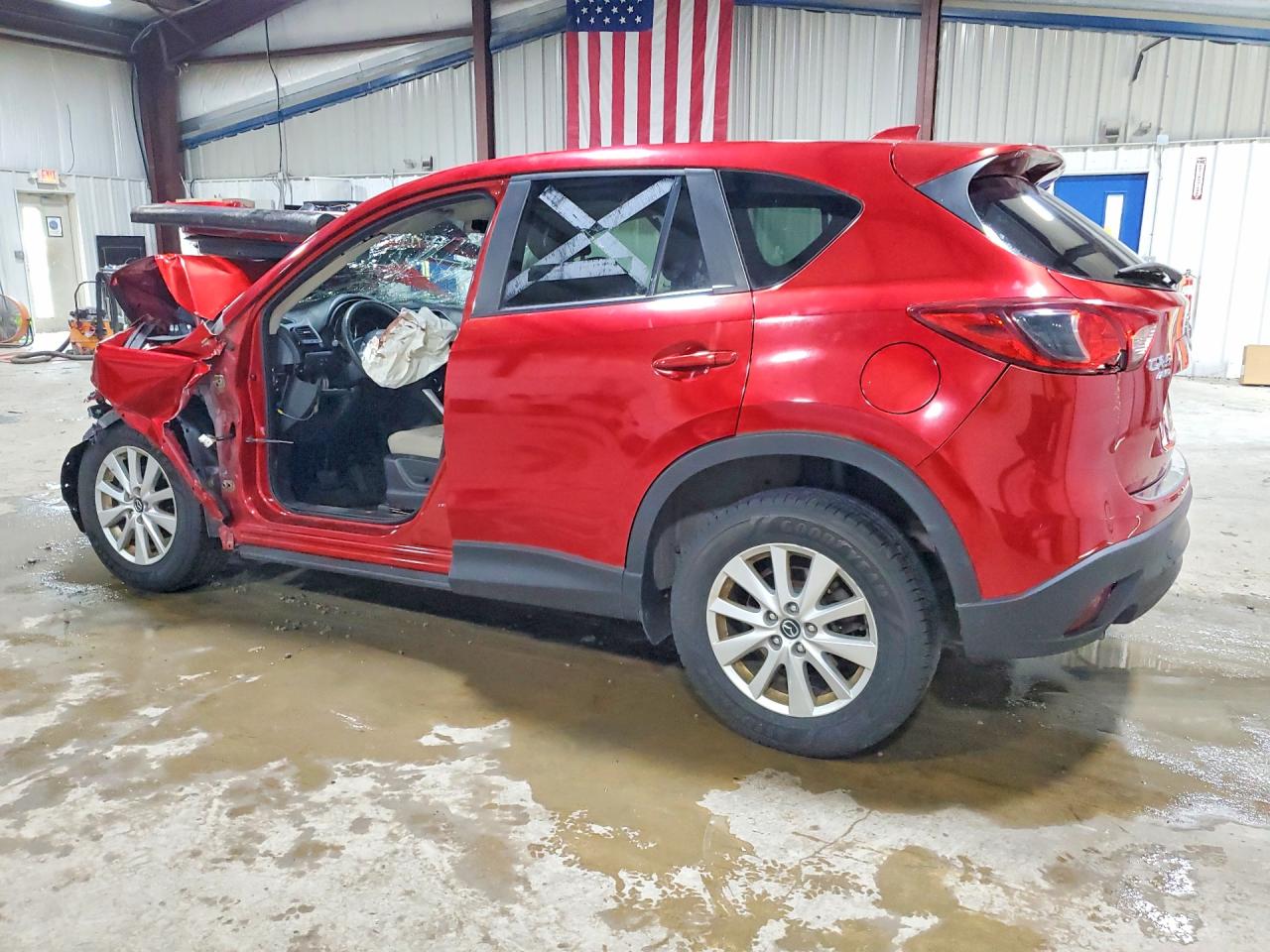 2014 Mazda Cx-5 Touring Red vin: JM3KE4CY1E0330179