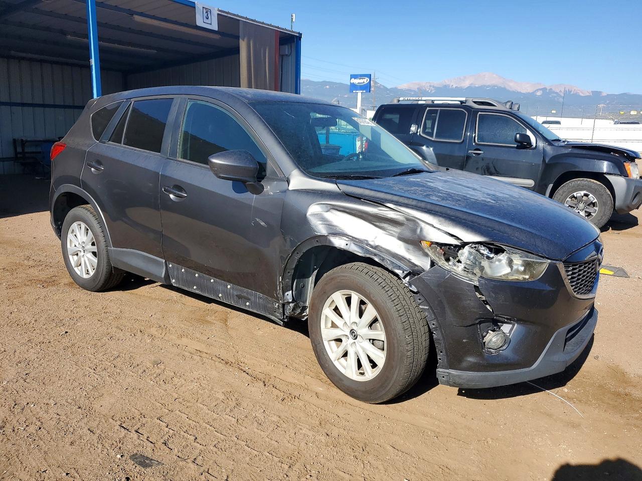 2014 Mazda Cx-5 Touring Gray vin: JM3KE4CY1E0334331