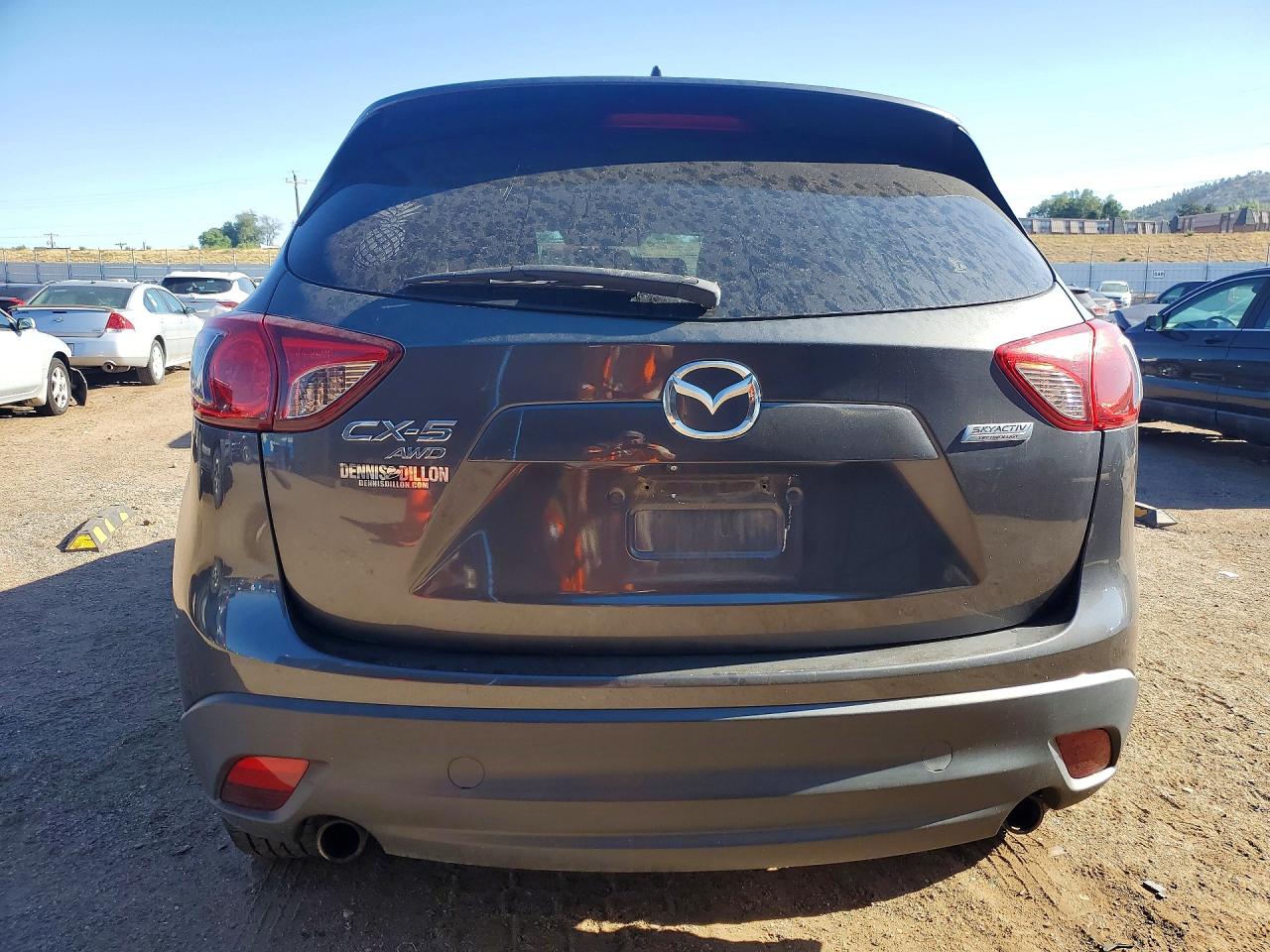 2014 Mazda Cx-5 Touring Gray vin: JM3KE4CY1E0334331
