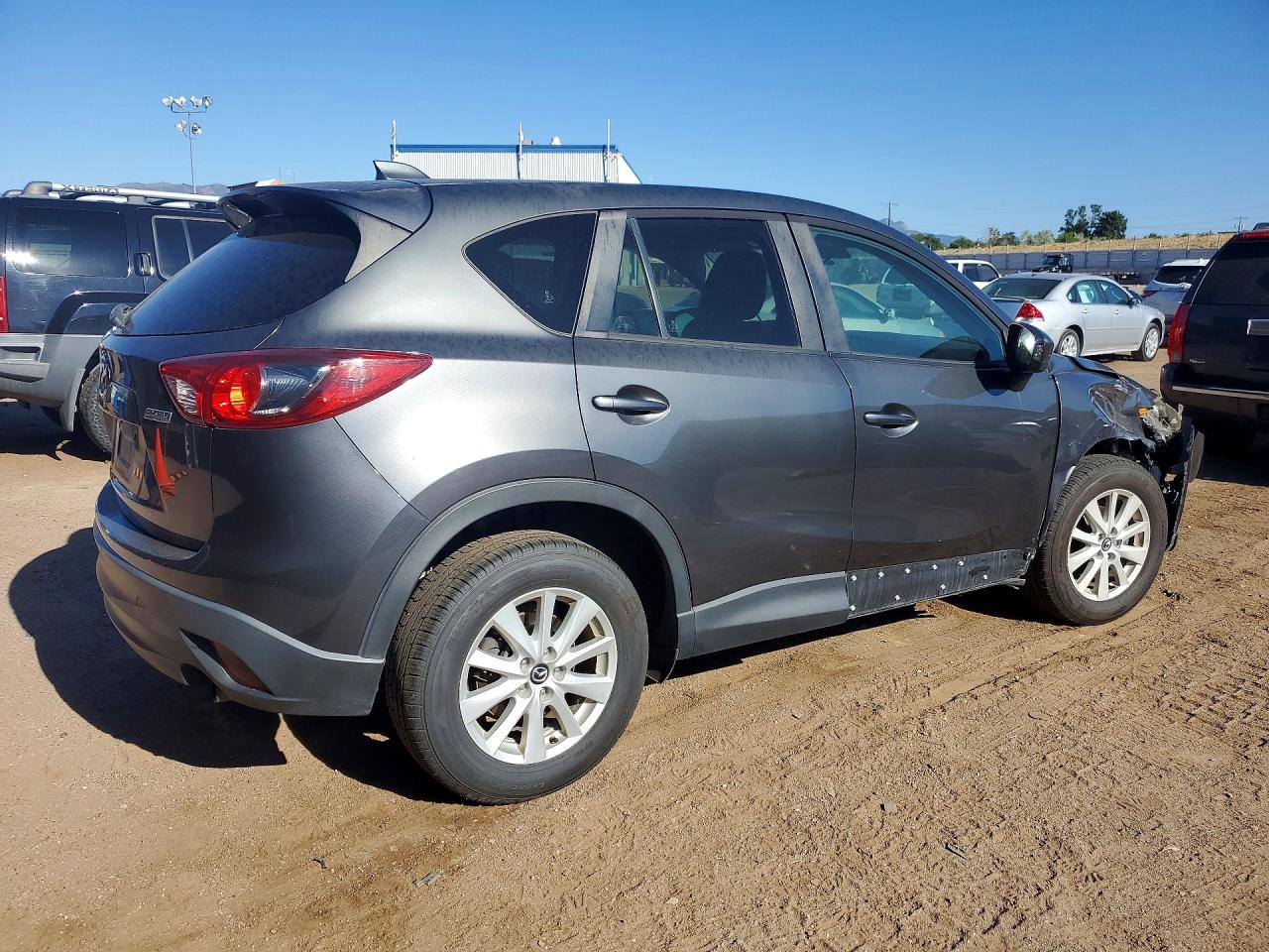 2014 Mazda Cx-5 Touring Gray vin: JM3KE4CY1E0334331