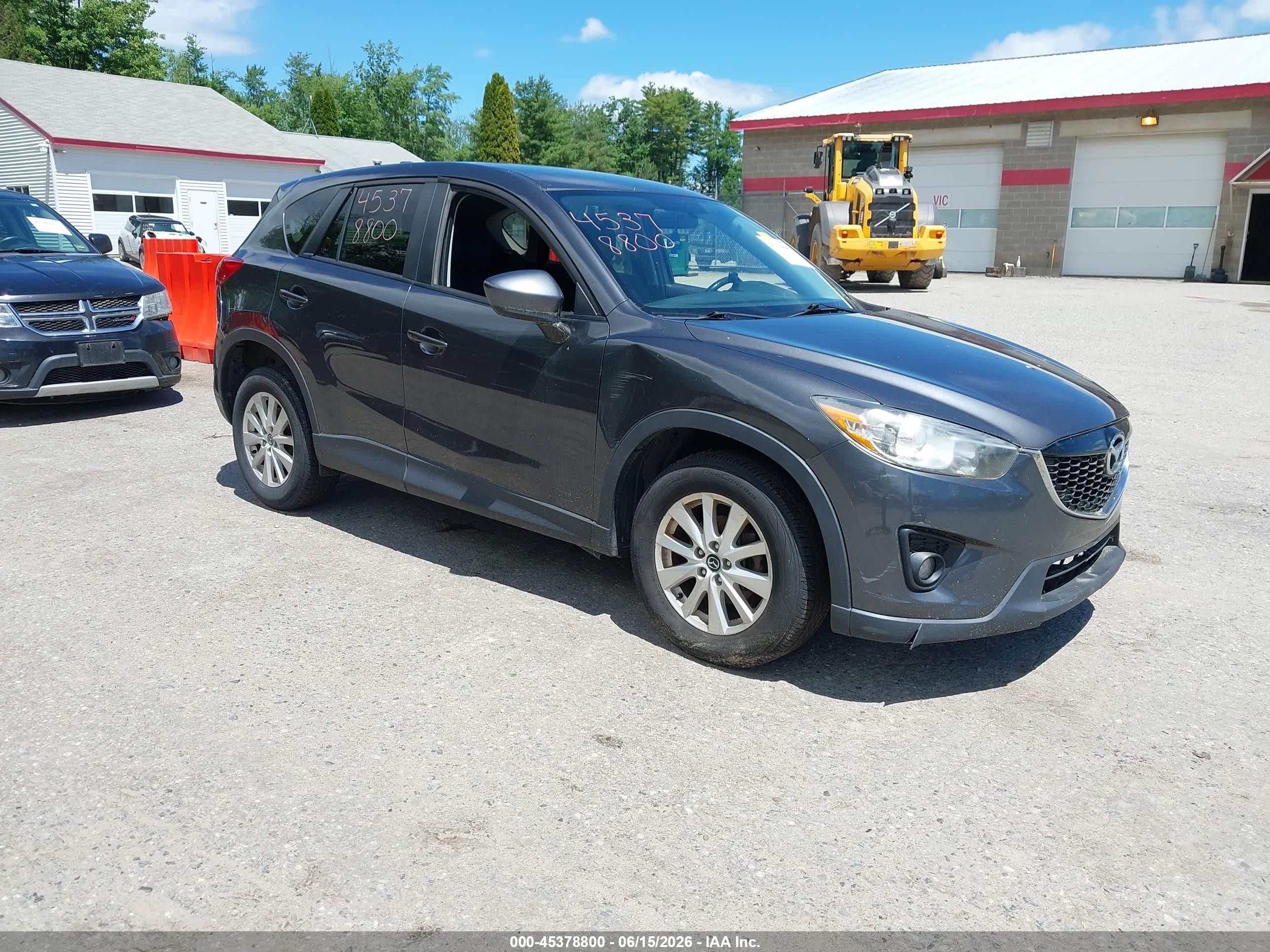 2014 Mazda Cx-5 Touring Gray vin: JM3KE4CY1E0365577