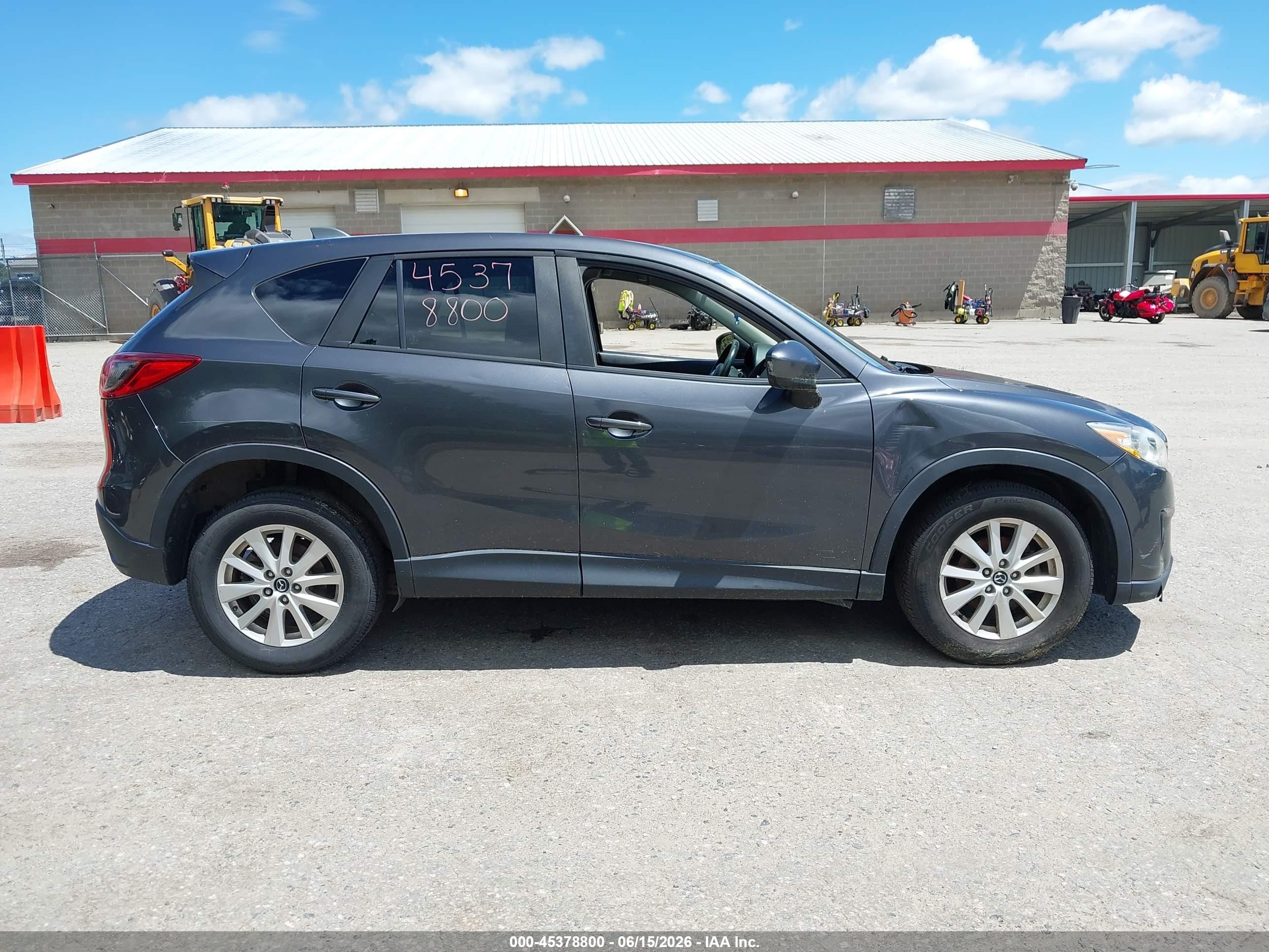 2014 Mazda Cx-5 Touring Gray vin: JM3KE4CY1E0365577