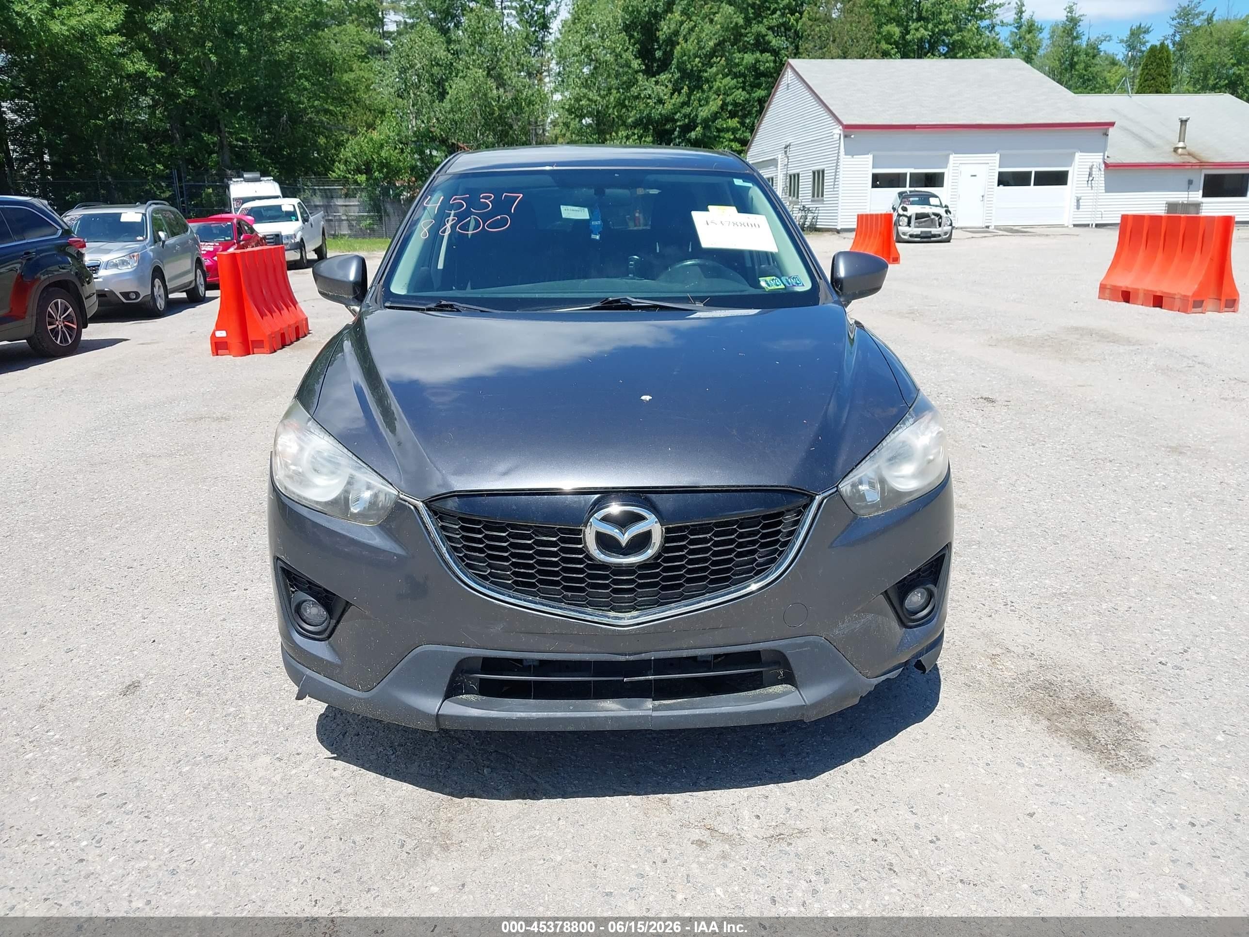 2014 Mazda Cx-5 Touring Gray vin: JM3KE4CY1E0365577