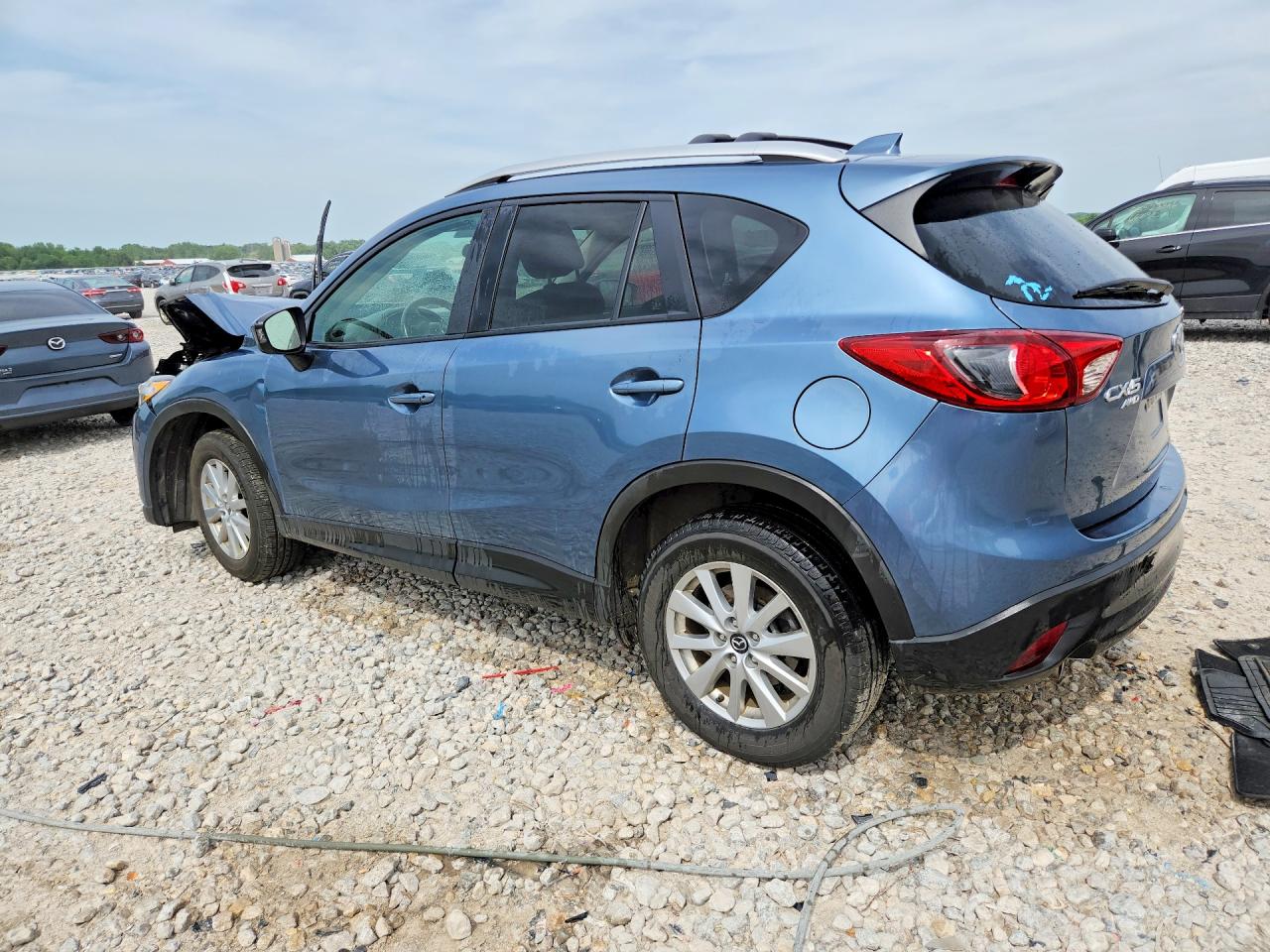 2014 Mazda Cx-5 Touring Blue vin: JM3KE4CY1E0403678