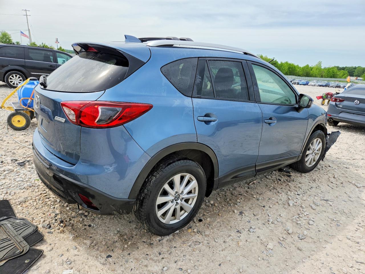 2014 Mazda Cx-5 Touring Blue vin: JM3KE4CY1E0403678