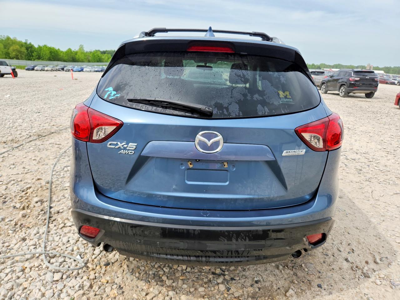 2014 Mazda Cx-5 Touring Blue vin: JM3KE4CY1E0403678