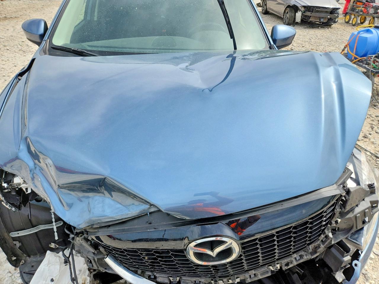 2014 Mazda Cx-5 Touring Blue vin: JM3KE4CY1E0403678