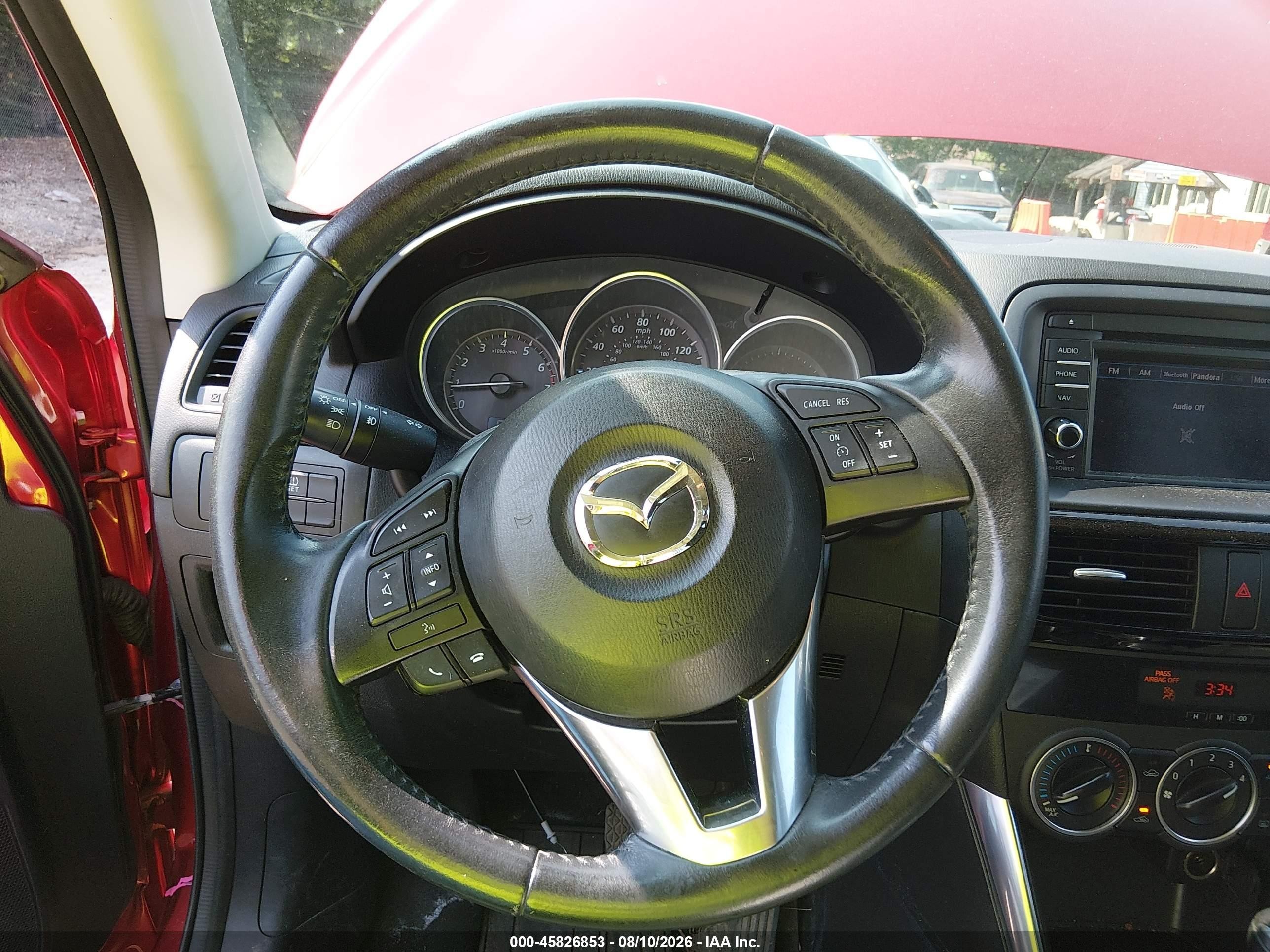 2014 Mazda Cx-5 Touring Red vin: JM3KE4CY1E0410646