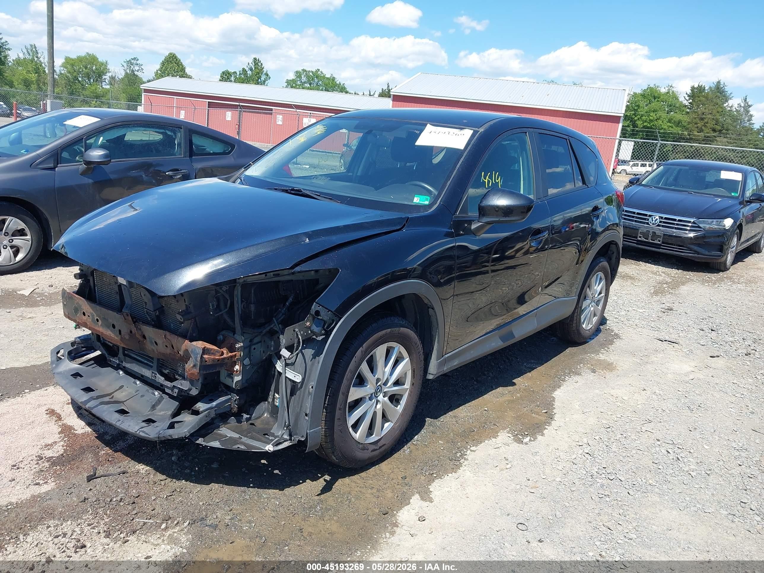 2015 Mazda Cx-5 Touring Черный vin: JM3KE4CY1F0434897