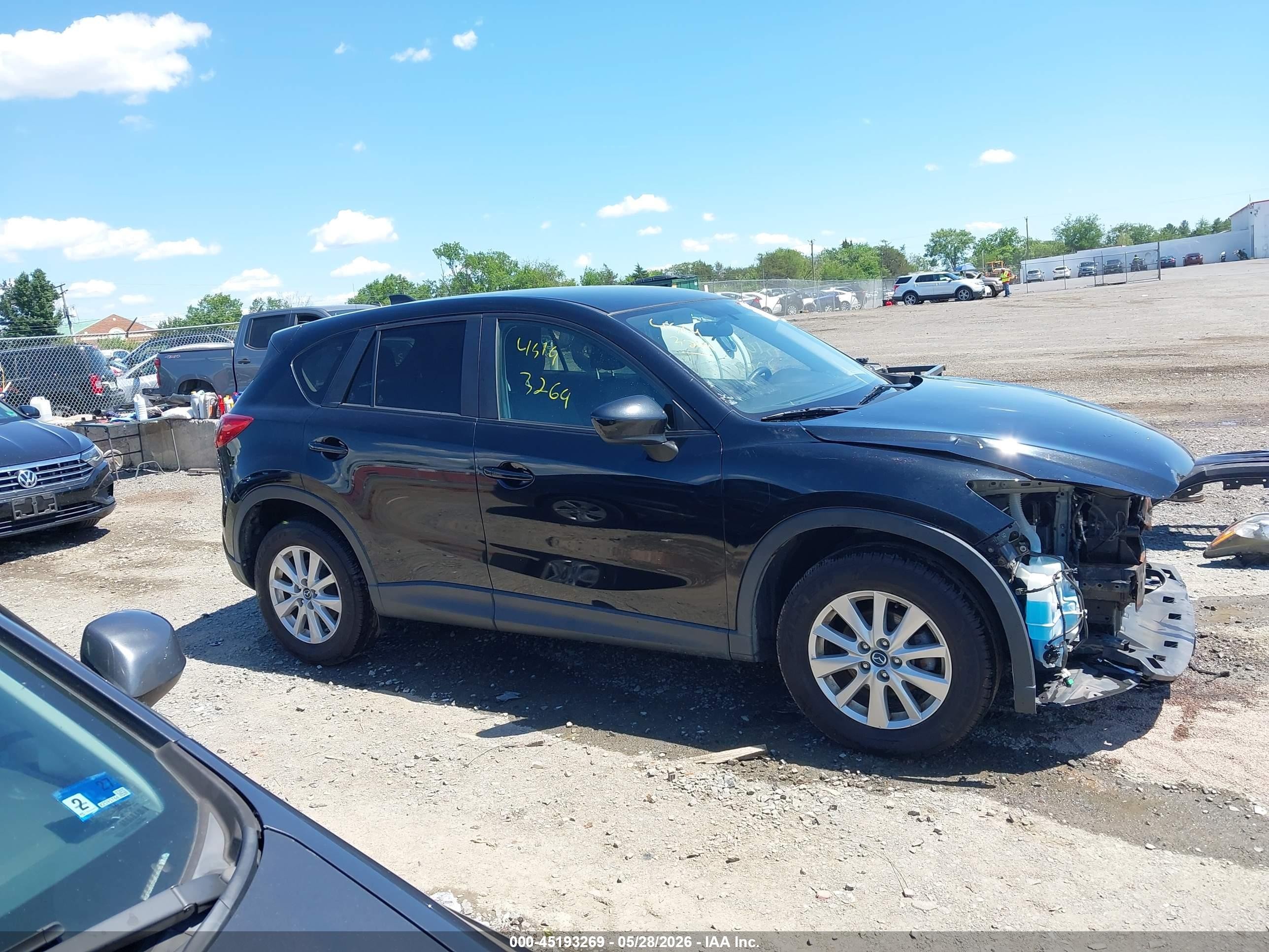 2015 Mazda Cx-5 Touring Черный vin: JM3KE4CY1F0434897