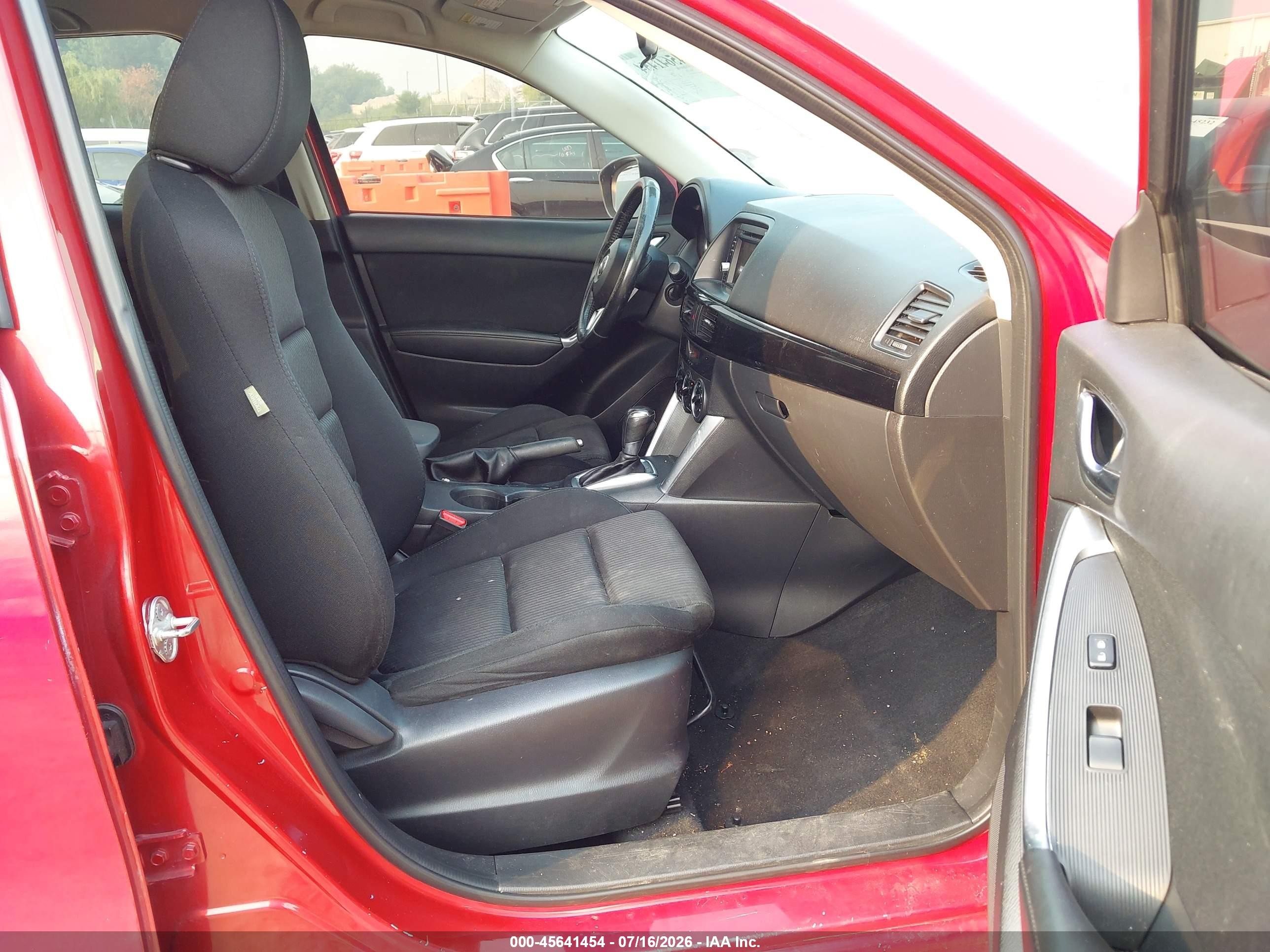 2015 Mazda Cx-5 Touring Red vin: JM3KE4CY1F0435760