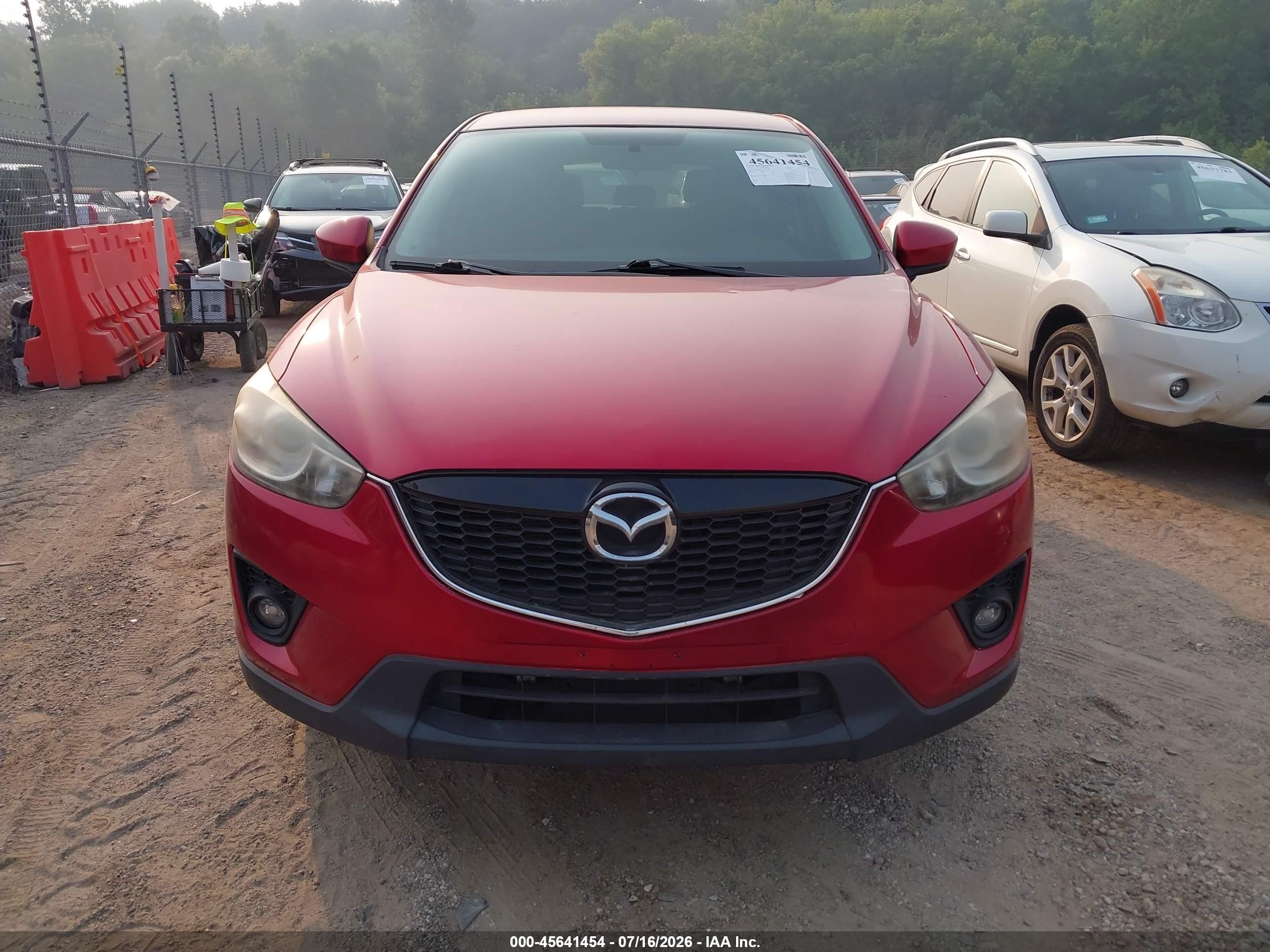 2015 Mazda Cx-5 Touring Red vin: JM3KE4CY1F0435760