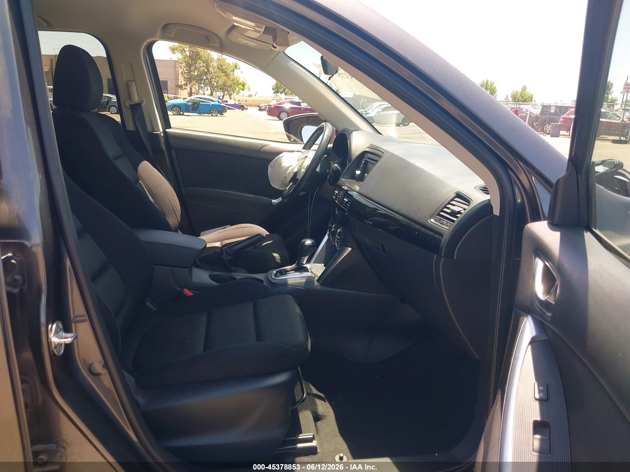 2015 Mazda Cx-5 Touring Gray vin: JM3KE4CY1F0442675