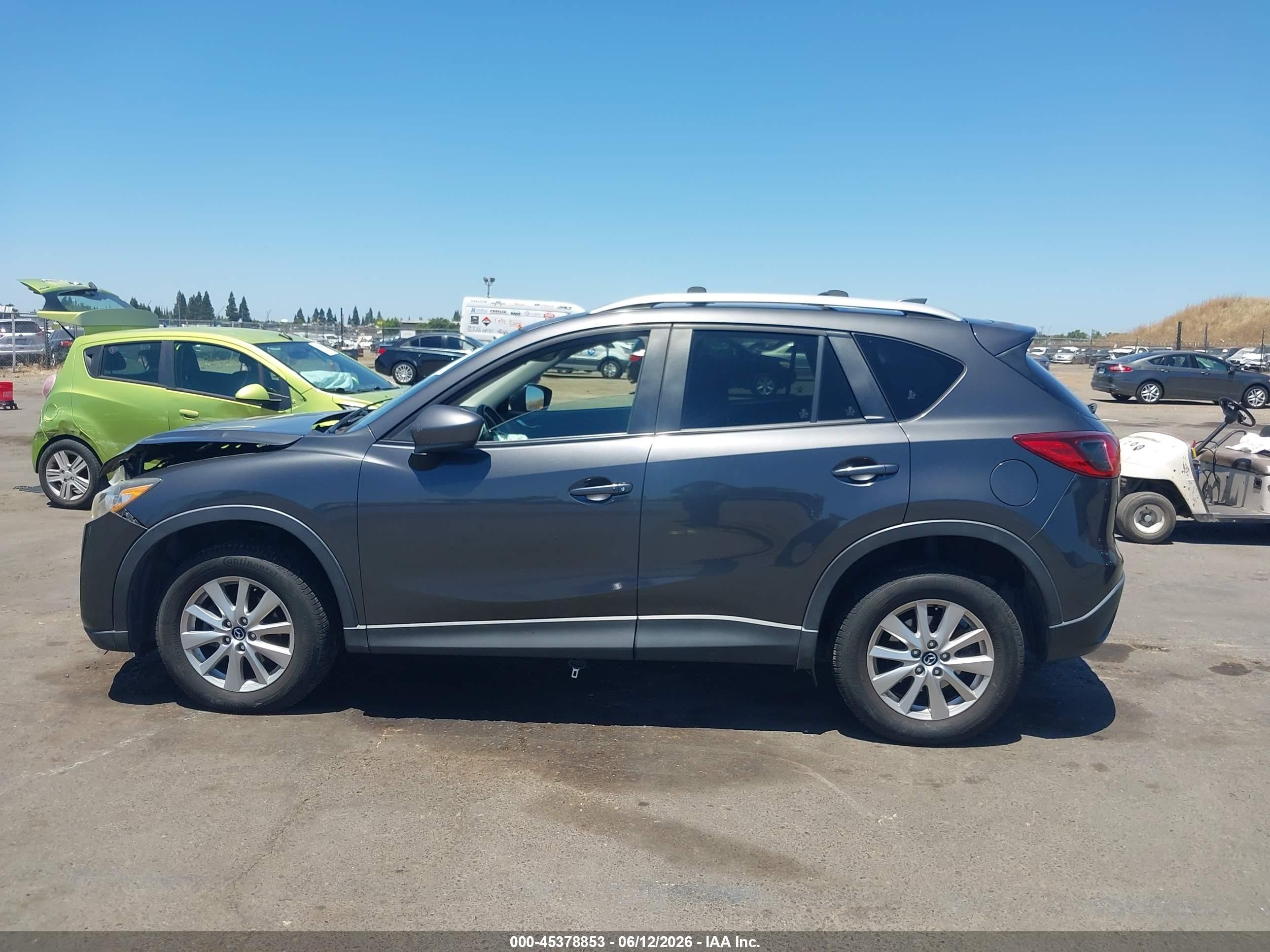 2015 Mazda Cx-5 Touring Gray vin: JM3KE4CY1F0442675