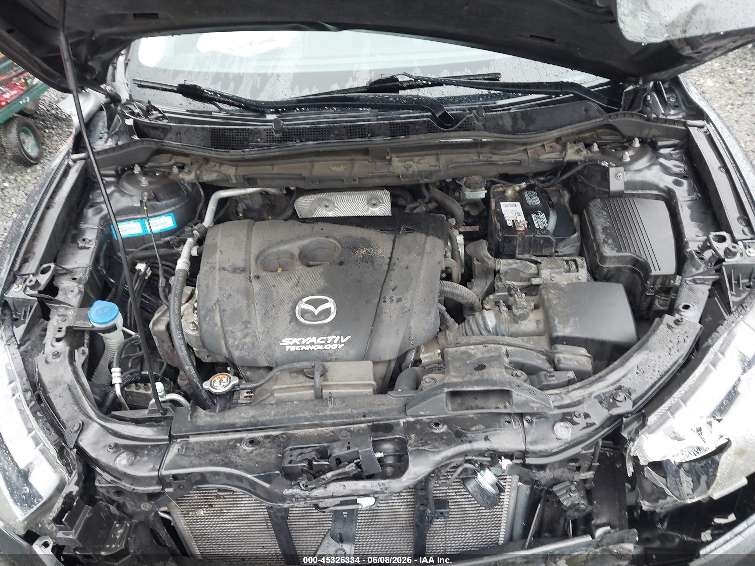 2015 Mazda Cx-5 Touring Серый vin: JM3KE4CY1F0443521