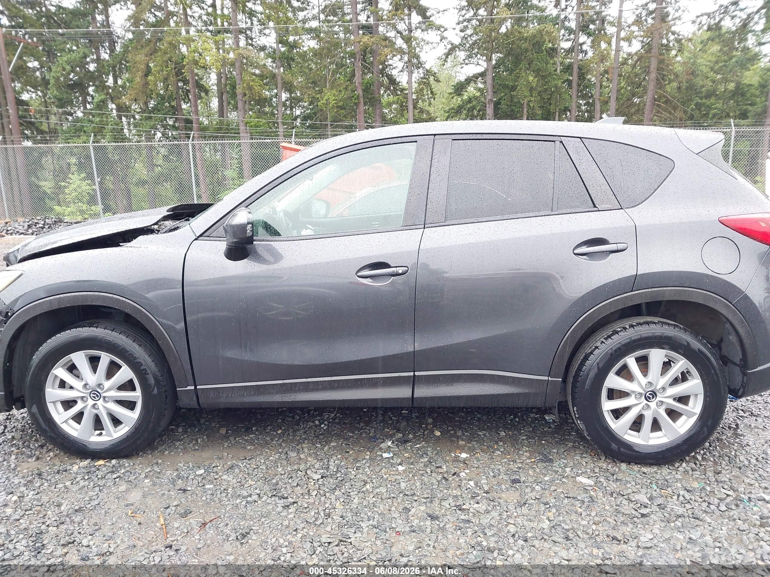 2015 Mazda Cx-5 Touring Серый vin: JM3KE4CY1F0443521