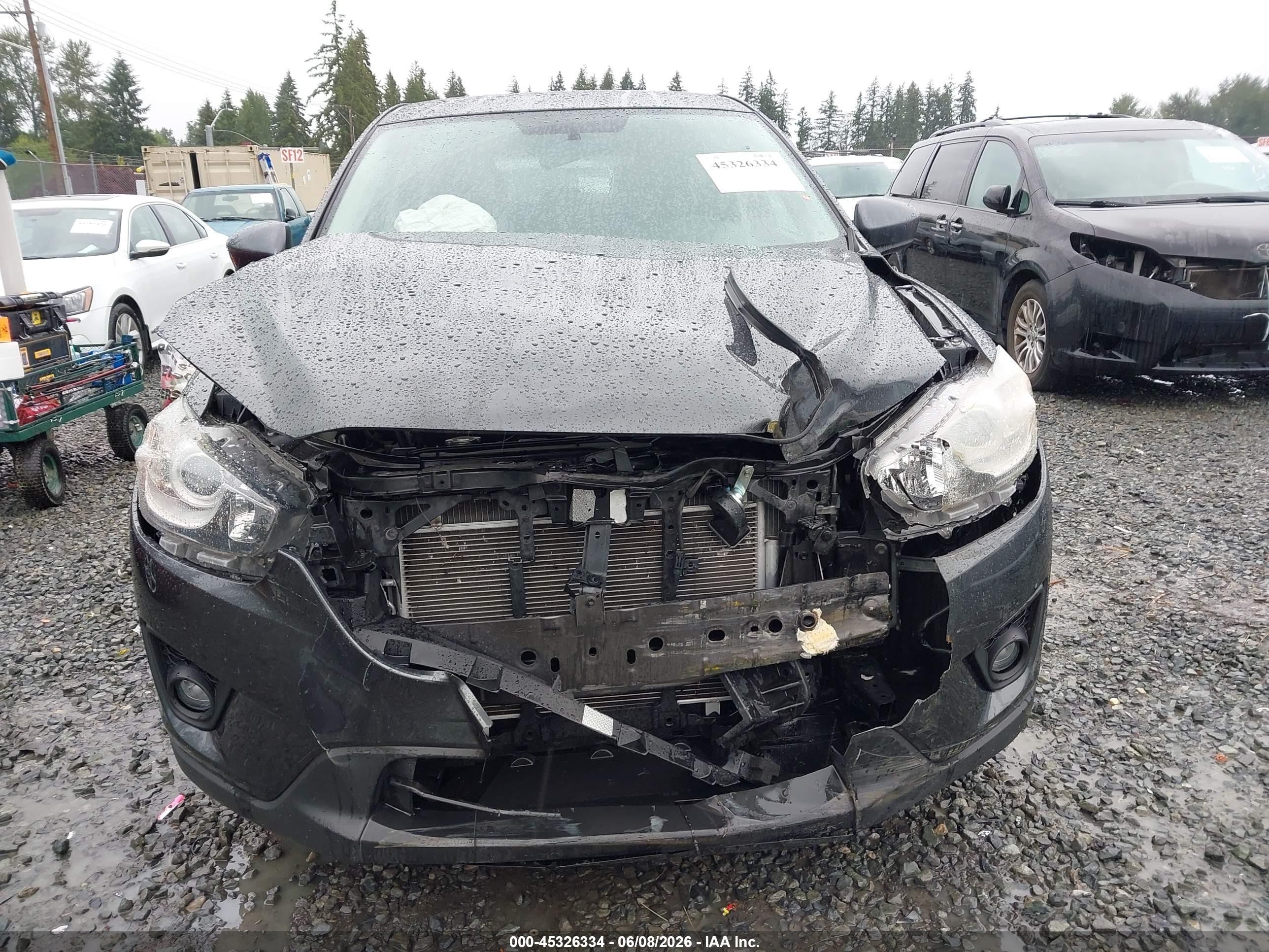 2015 Mazda Cx-5 Touring Серый vin: JM3KE4CY1F0443521