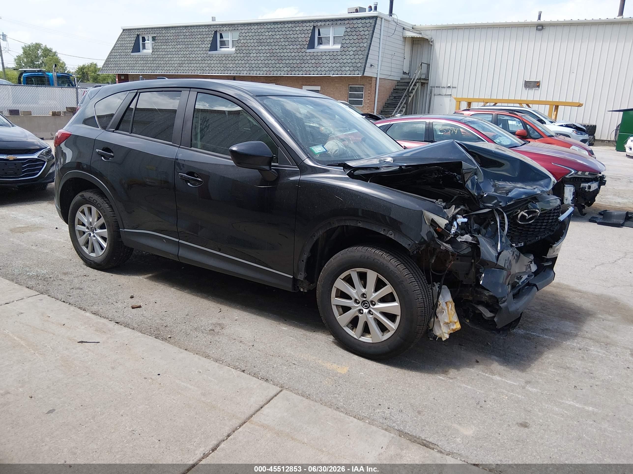 2015 Mazda Cx-5 Touring Black vin: JM3KE4CY1F0456155