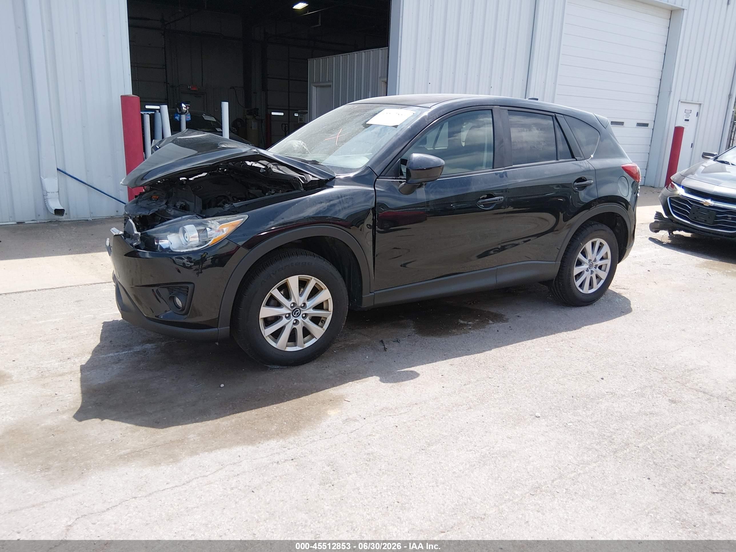 2015 Mazda Cx-5 Touring Black vin: JM3KE4CY1F0456155