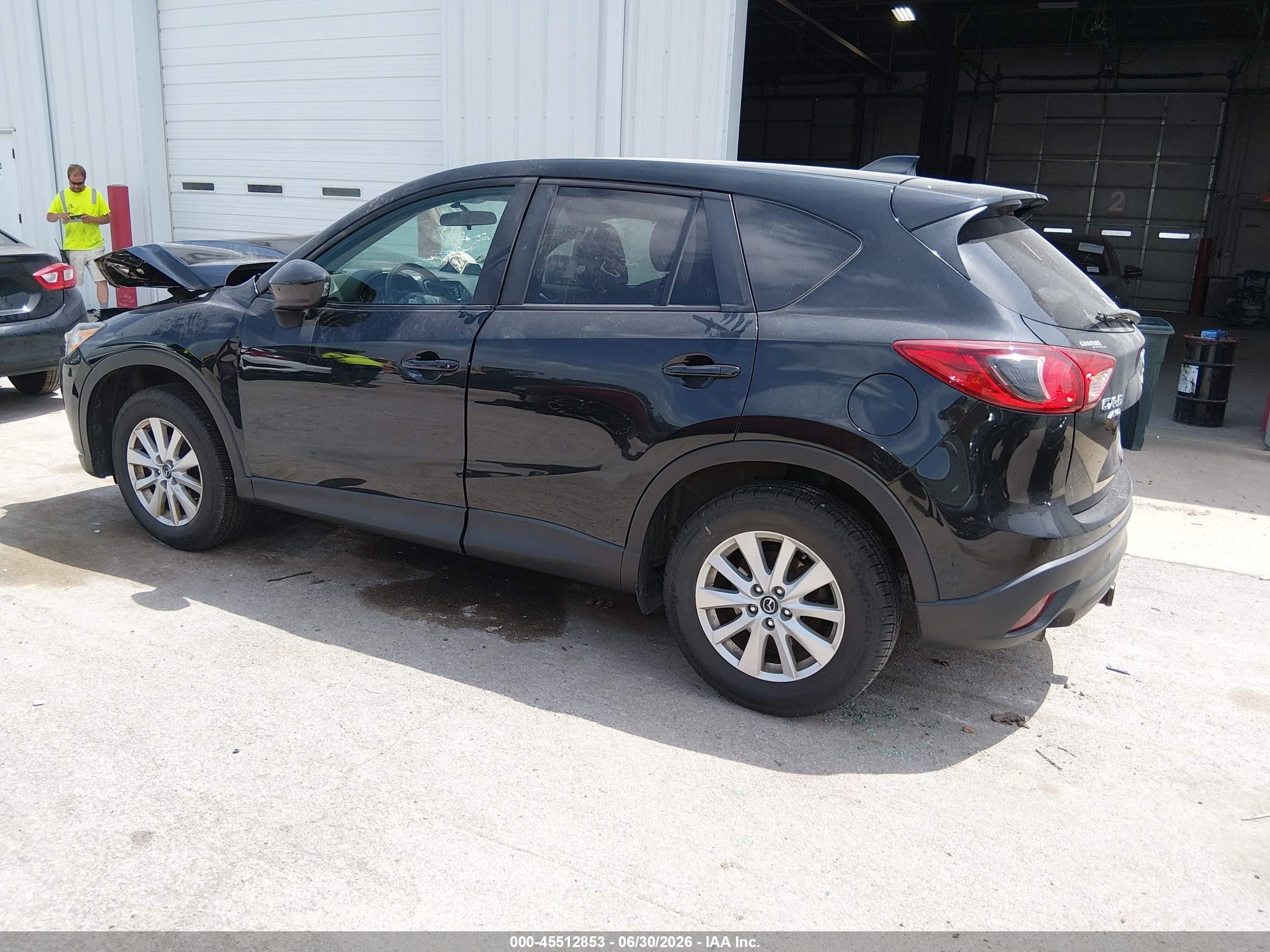 2015 Mazda Cx-5 Touring Black vin: JM3KE4CY1F0456155