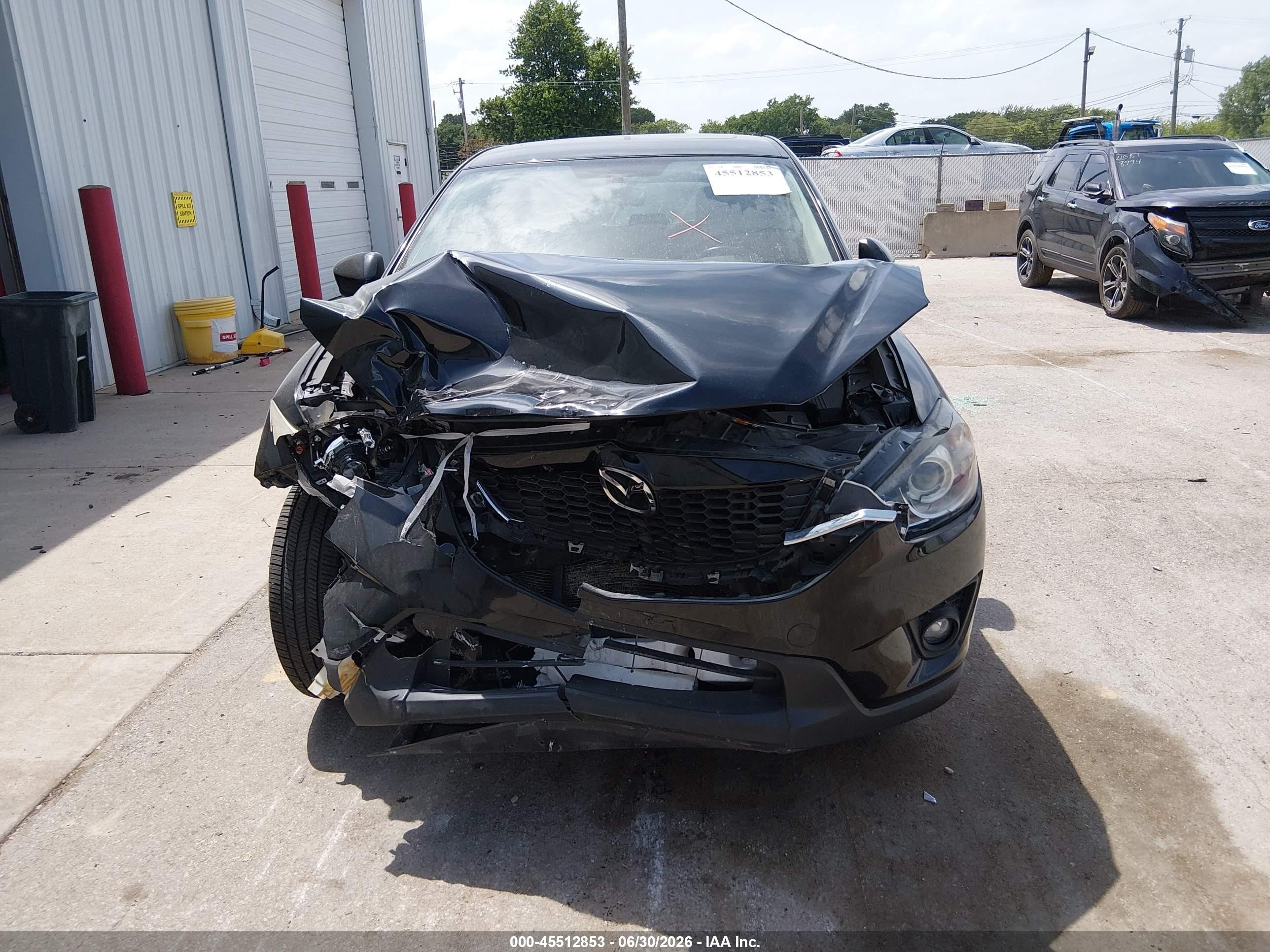 2015 Mazda Cx-5 Touring Black vin: JM3KE4CY1F0456155