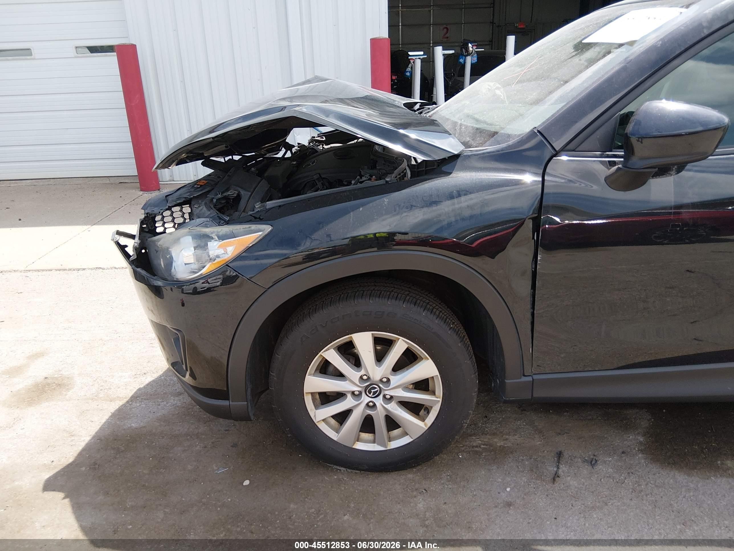 2015 Mazda Cx-5 Touring Black vin: JM3KE4CY1F0456155