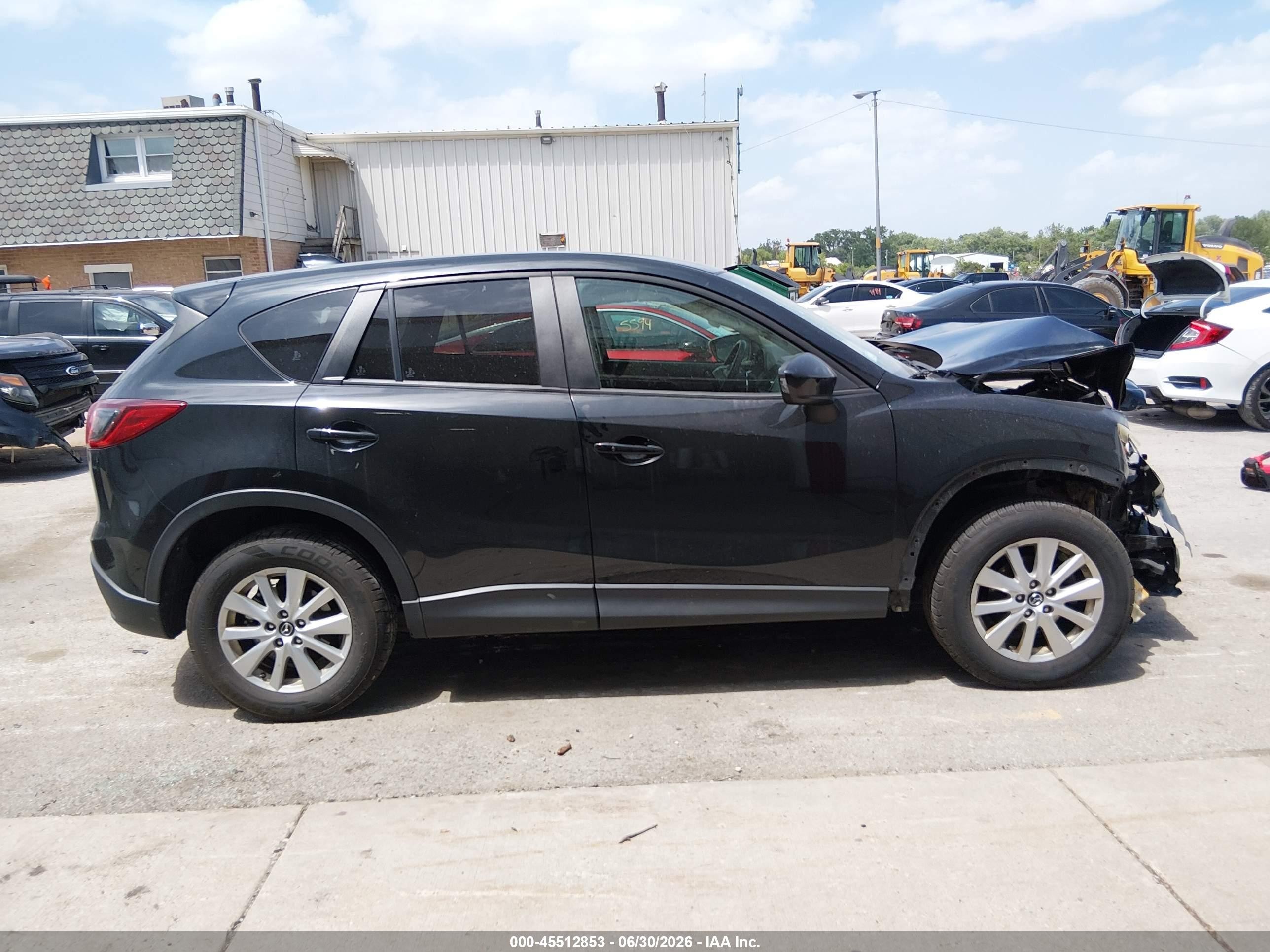 2015 Mazda Cx-5 Touring Black vin: JM3KE4CY1F0456155