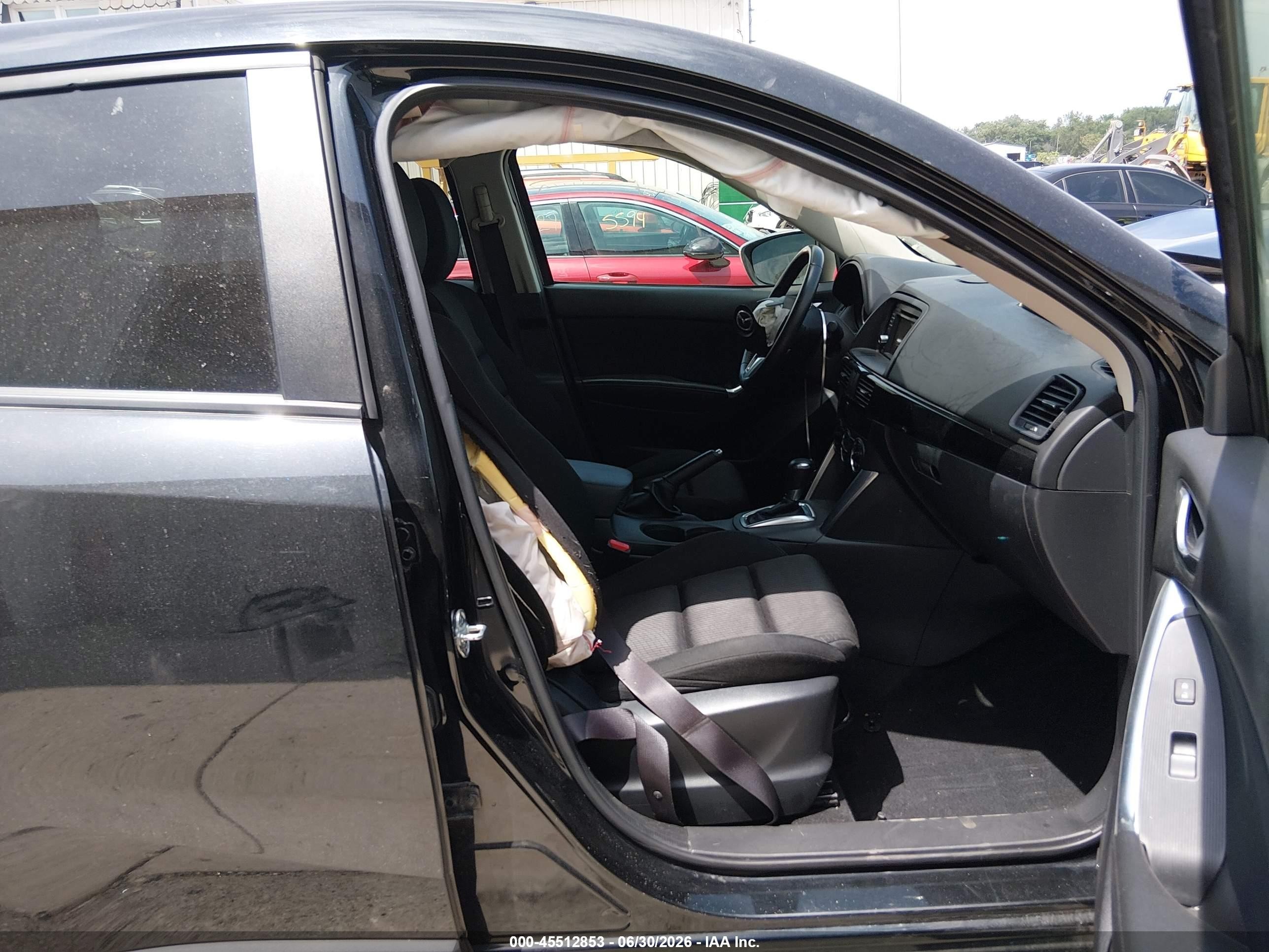 2015 Mazda Cx-5 Touring Black vin: JM3KE4CY1F0456155