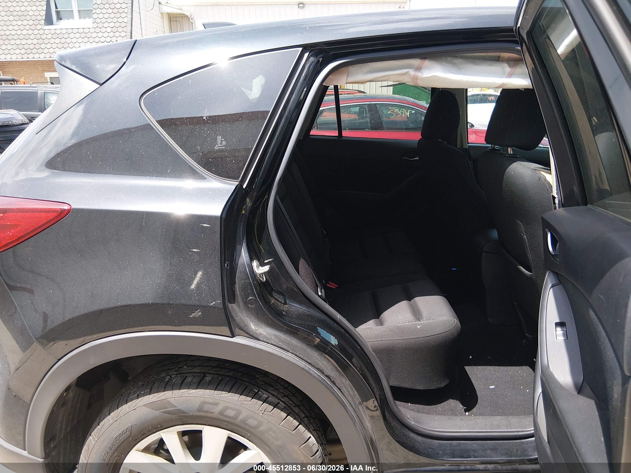 2015 Mazda Cx-5 Touring Black vin: JM3KE4CY1F0456155