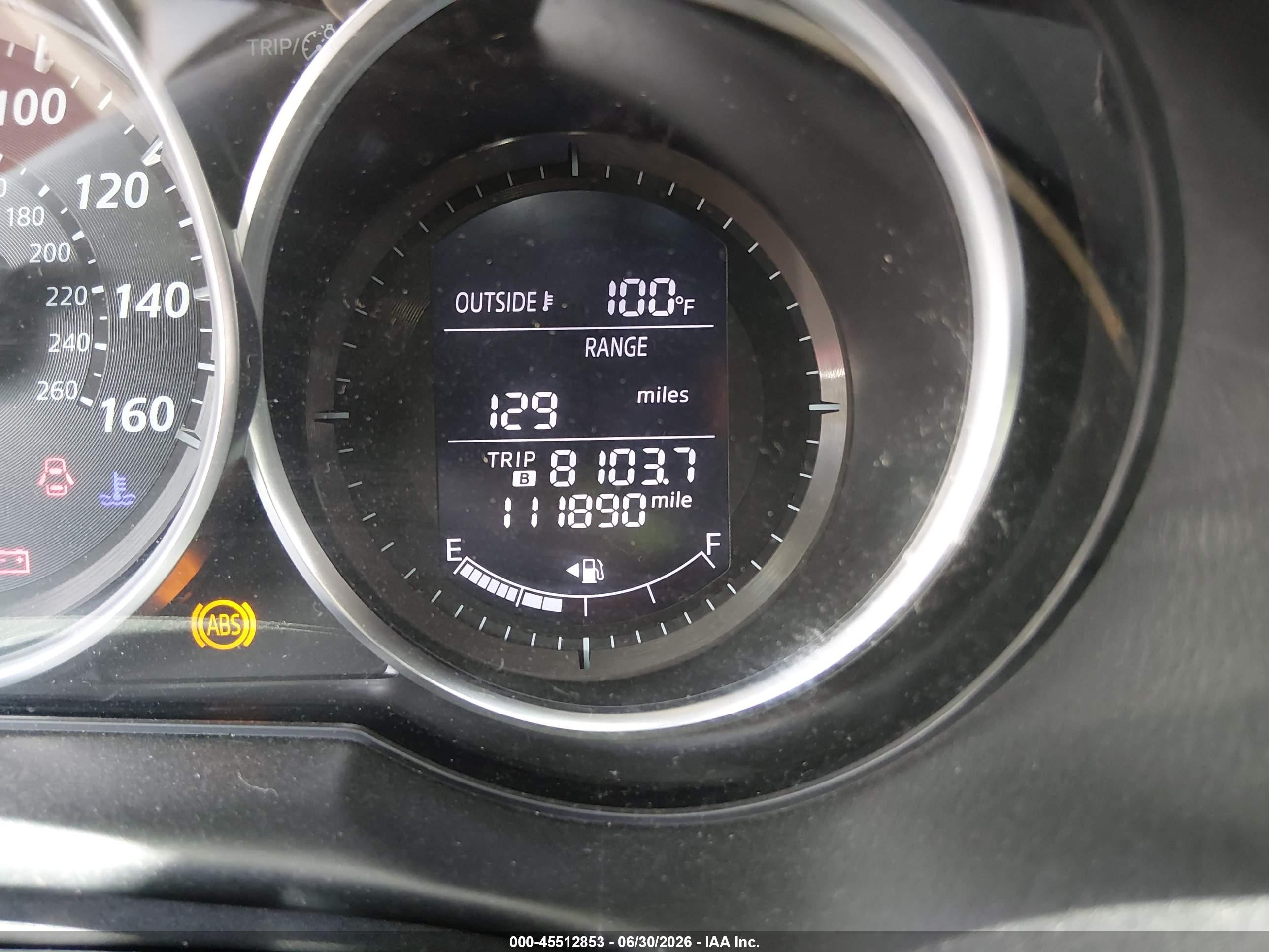 2015 Mazda Cx-5 Touring Black vin: JM3KE4CY1F0456155