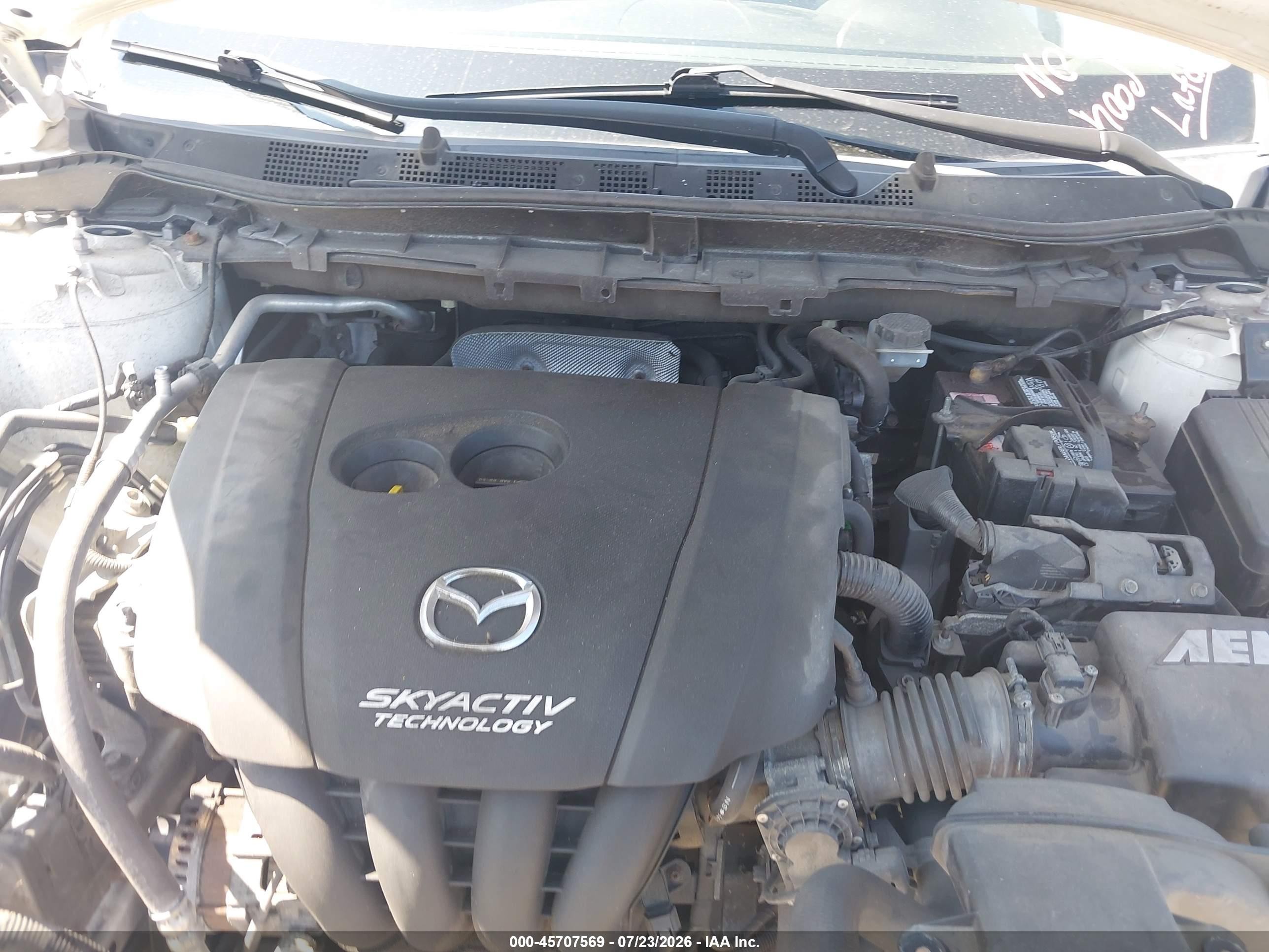 2015 Mazda Cx-5 Touring White vin: JM3KE4CY1F0478379