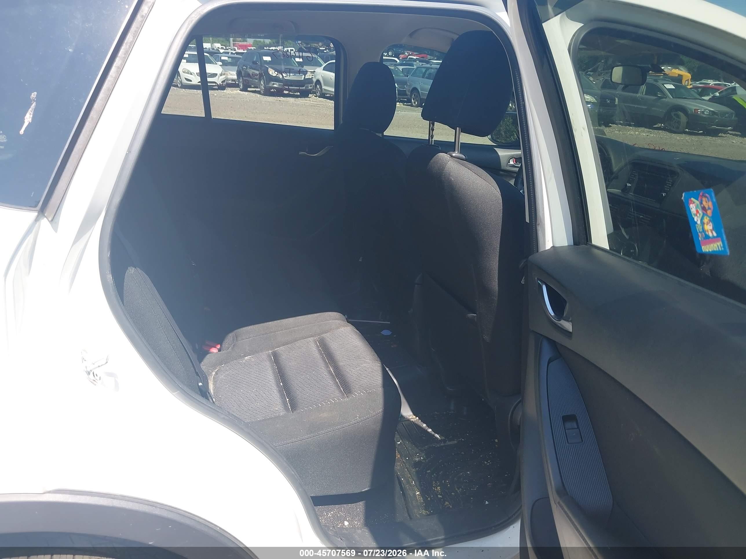 2015 Mazda Cx-5 Touring White vin: JM3KE4CY1F0478379