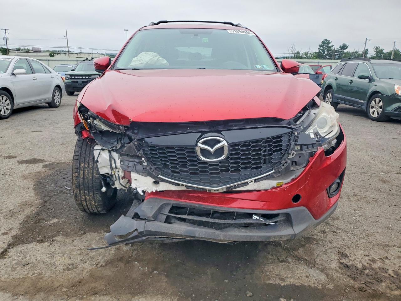 2015 Mazda Cx-5 Touring Red vin: JM3KE4CY1F0480312