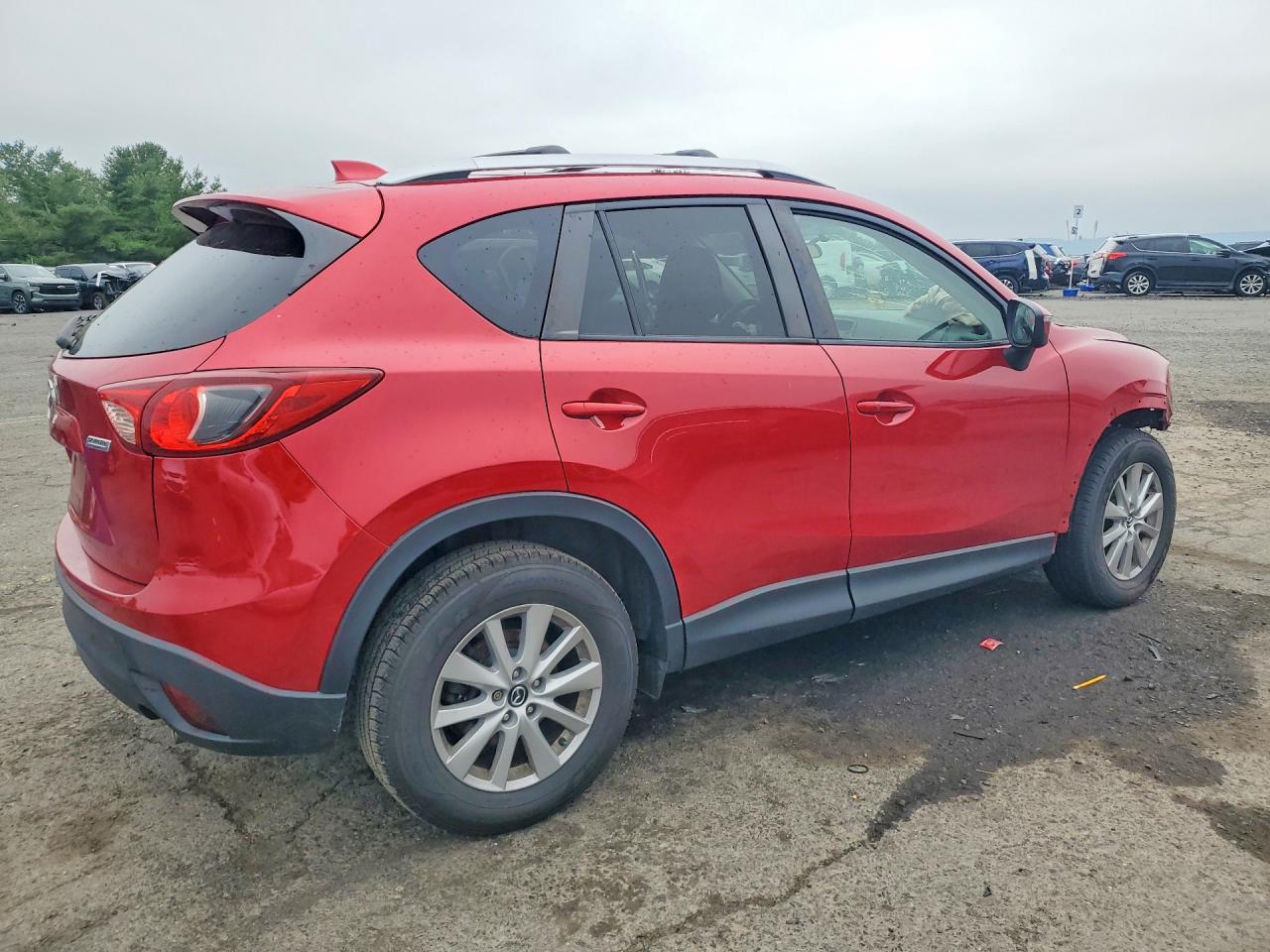 2015 Mazda Cx-5 Touring Red vin: JM3KE4CY1F0480312